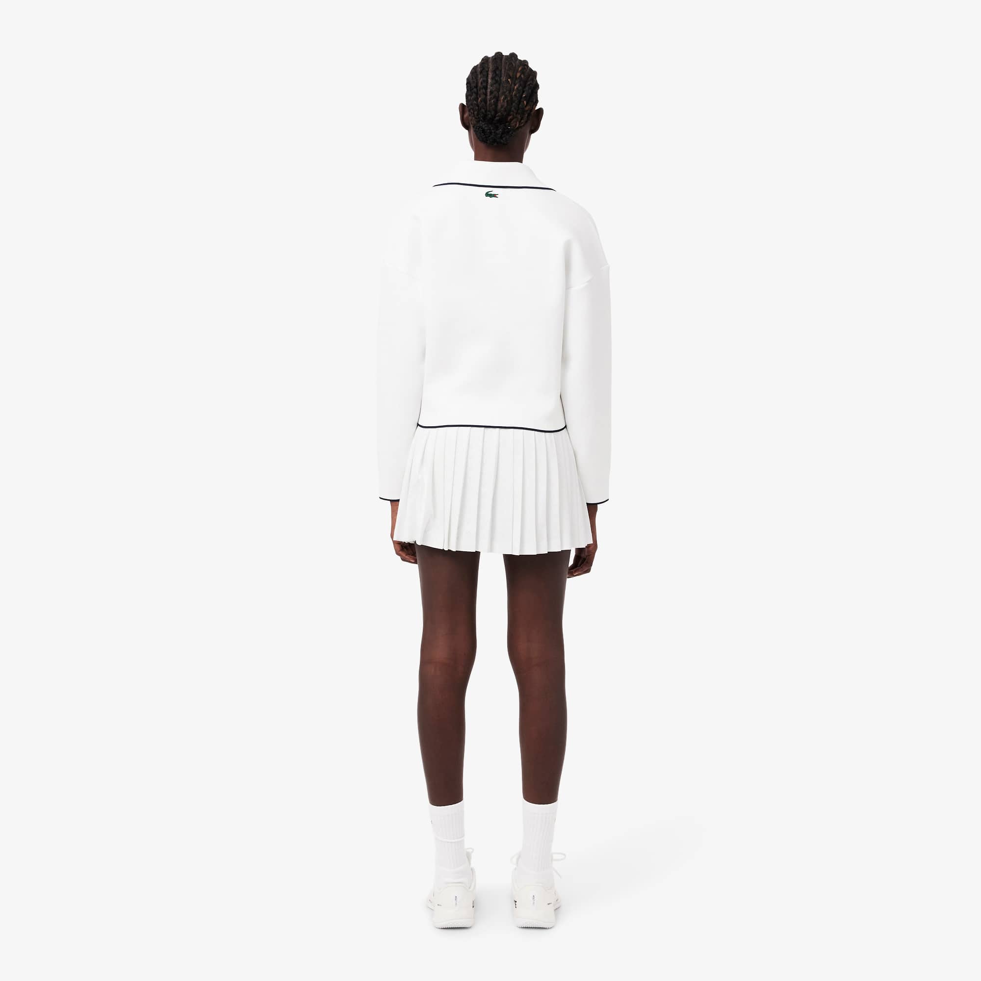 Ultra Dry Tennis Heritage Lined Skirt - White