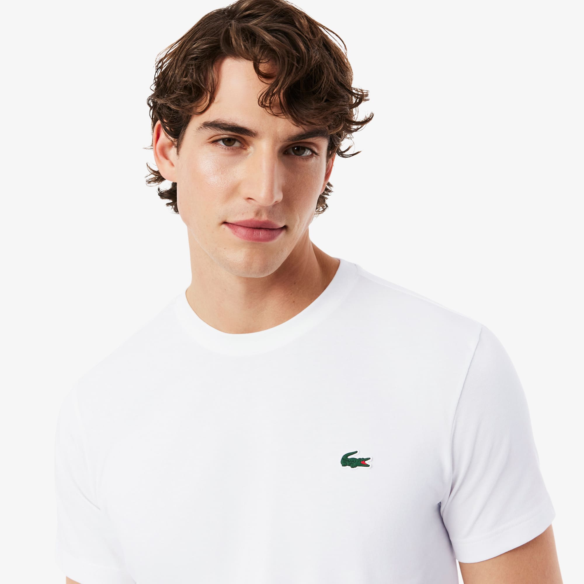 Ultra Dry Graphic Sport T-Shirt - Blanc / Orange