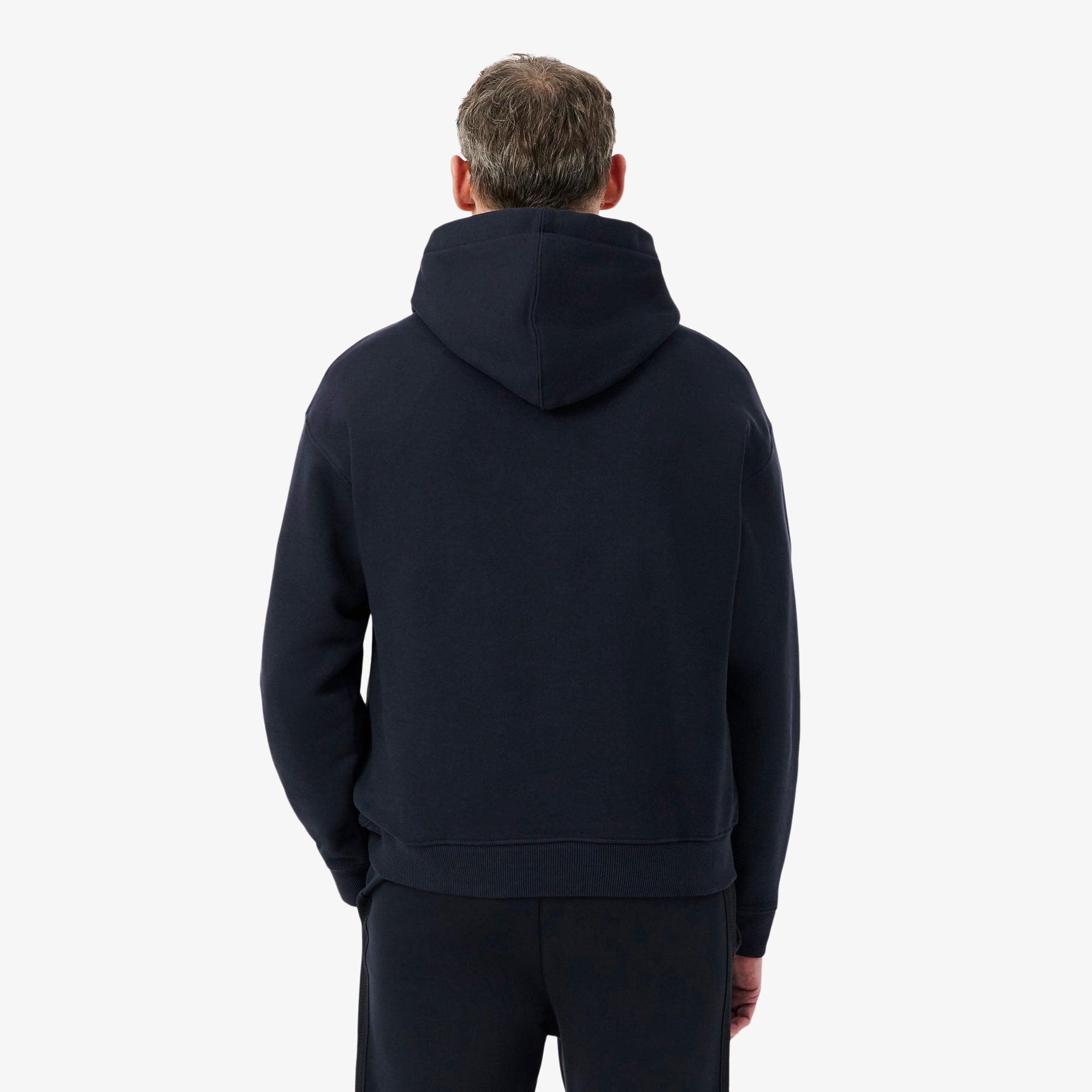 Tennis Print Hoodie - Black