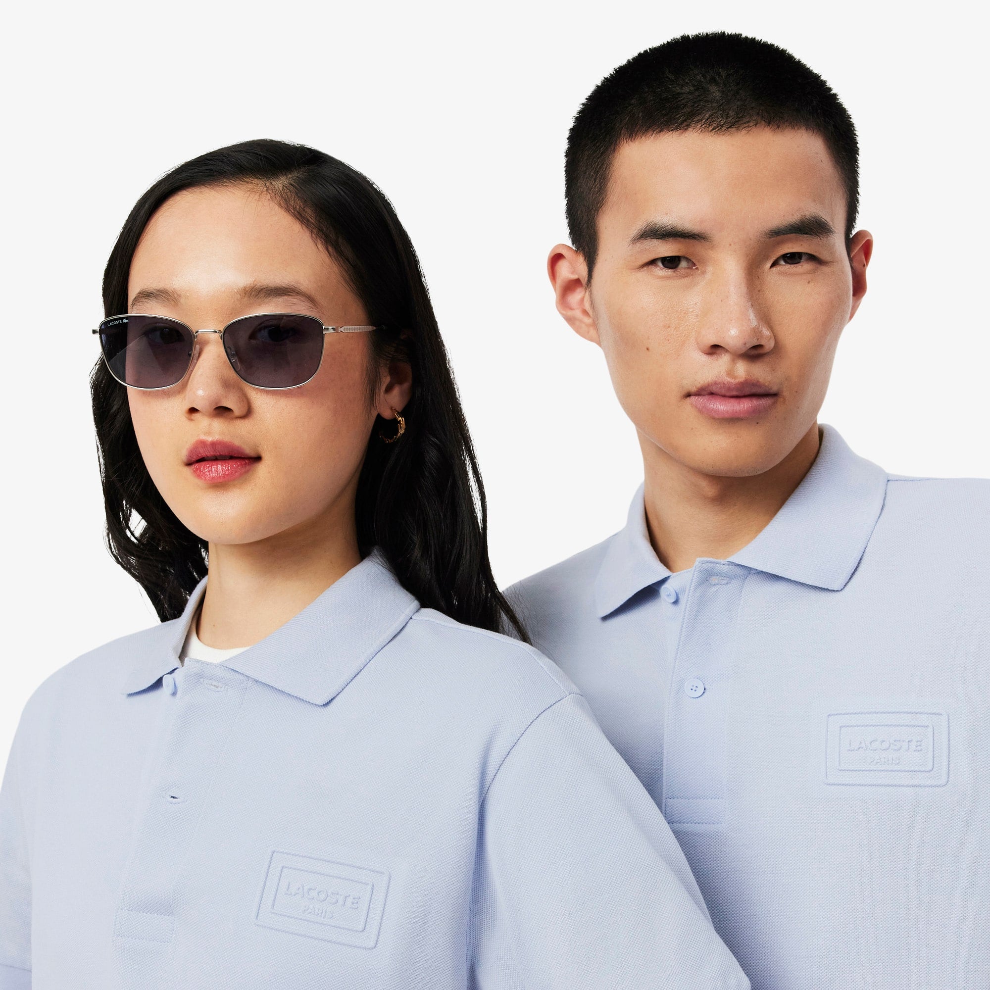 Classic Fit Embossed Branding Polo - Phoenix blue