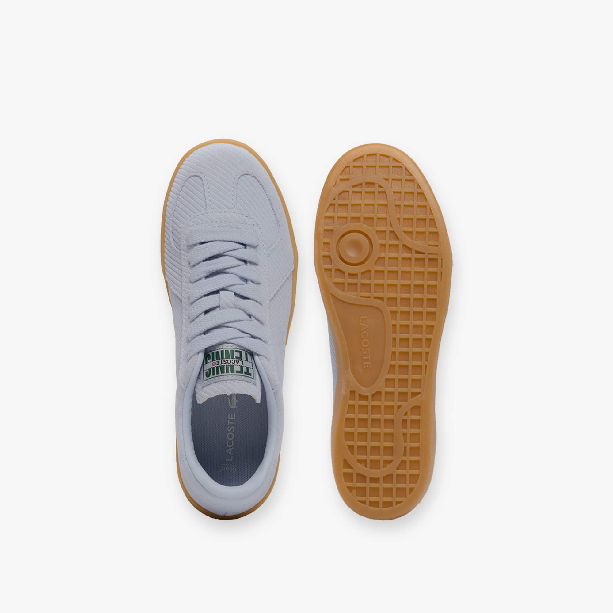 Women's Baseshot Pro Suede Sneakers - LT BLU/GUM