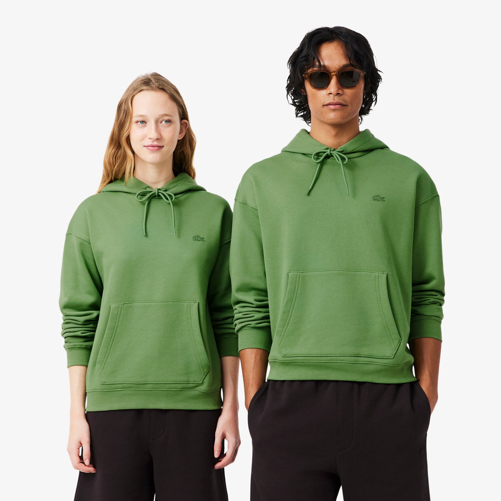 Unisex Heavy Fleece Hoodie - Green