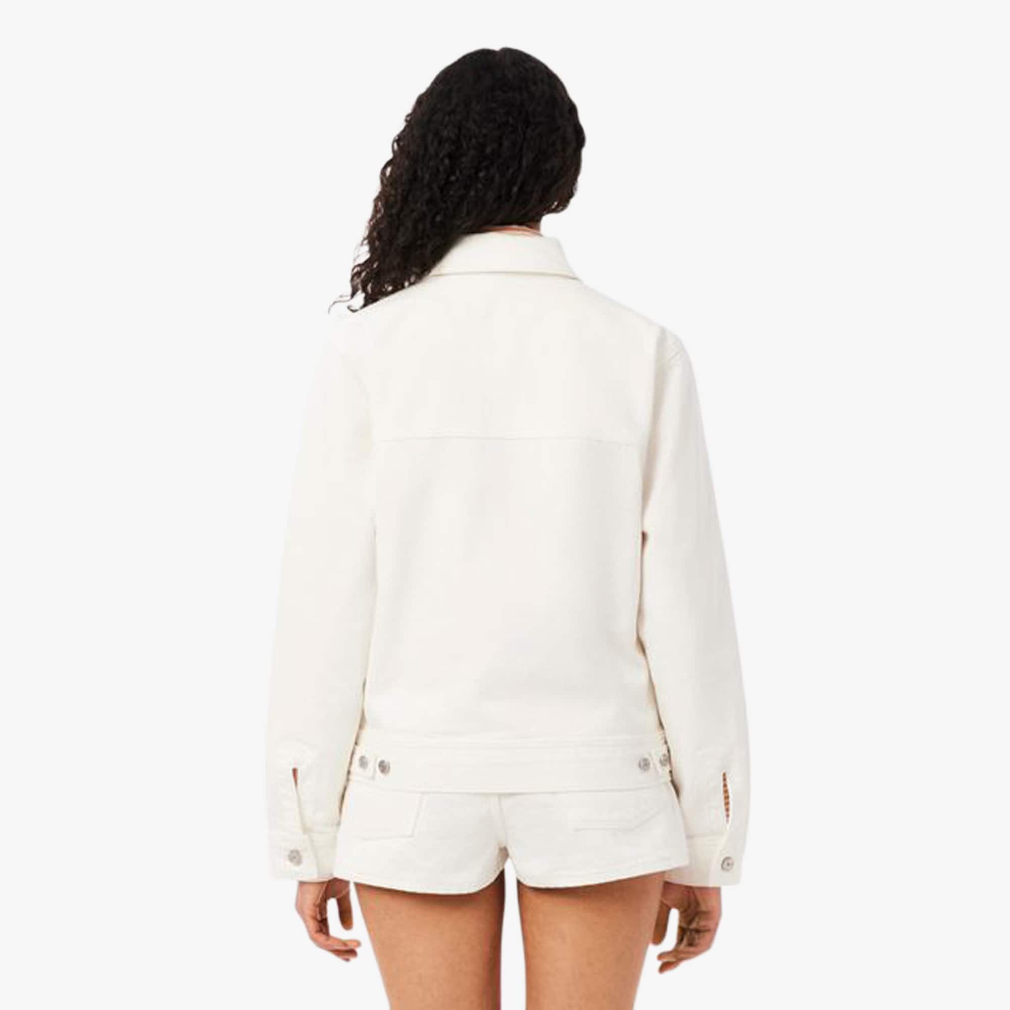 Cotton Denim Jacket - White