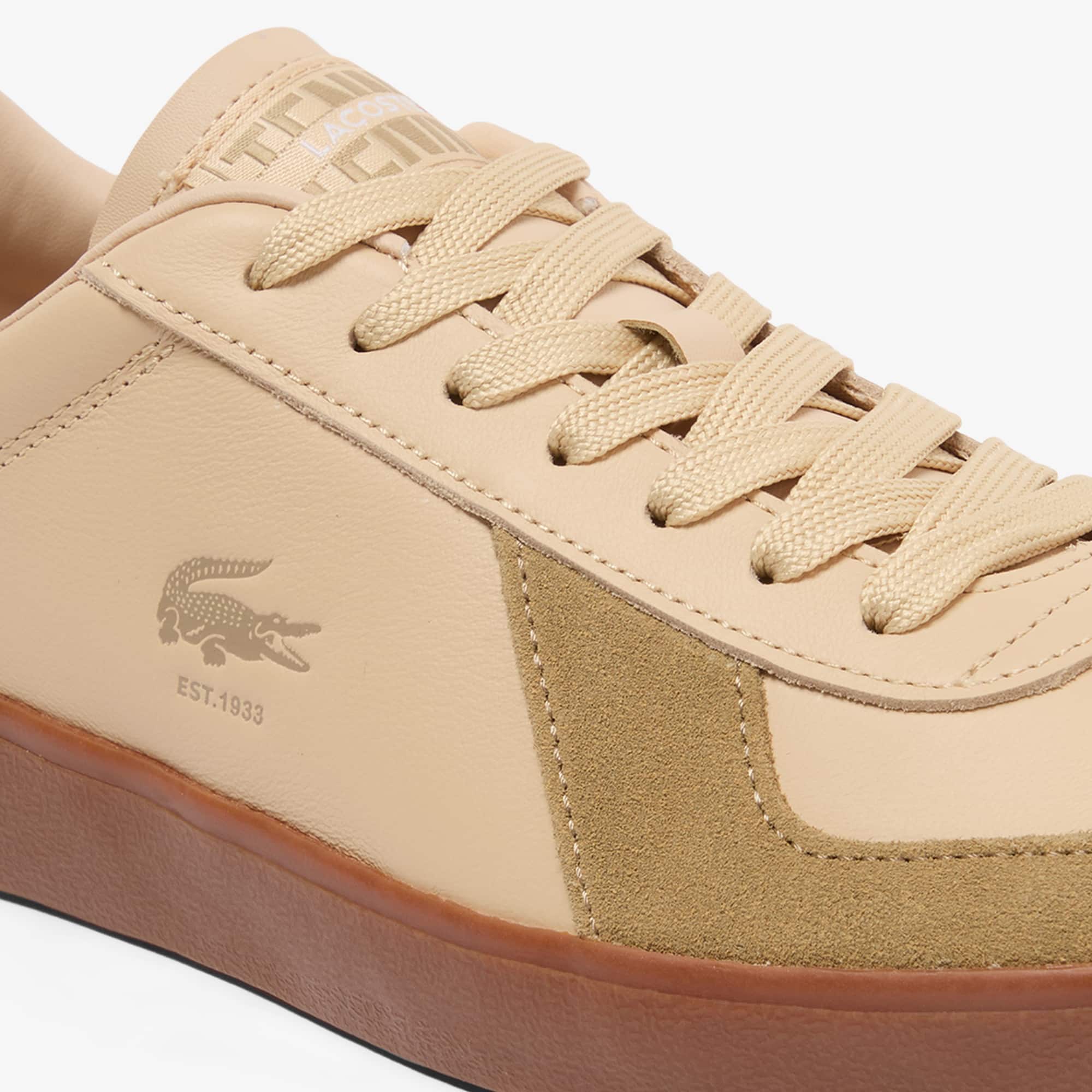 Men's Baseshot Pro Leather Sneakers - NAT/GUM