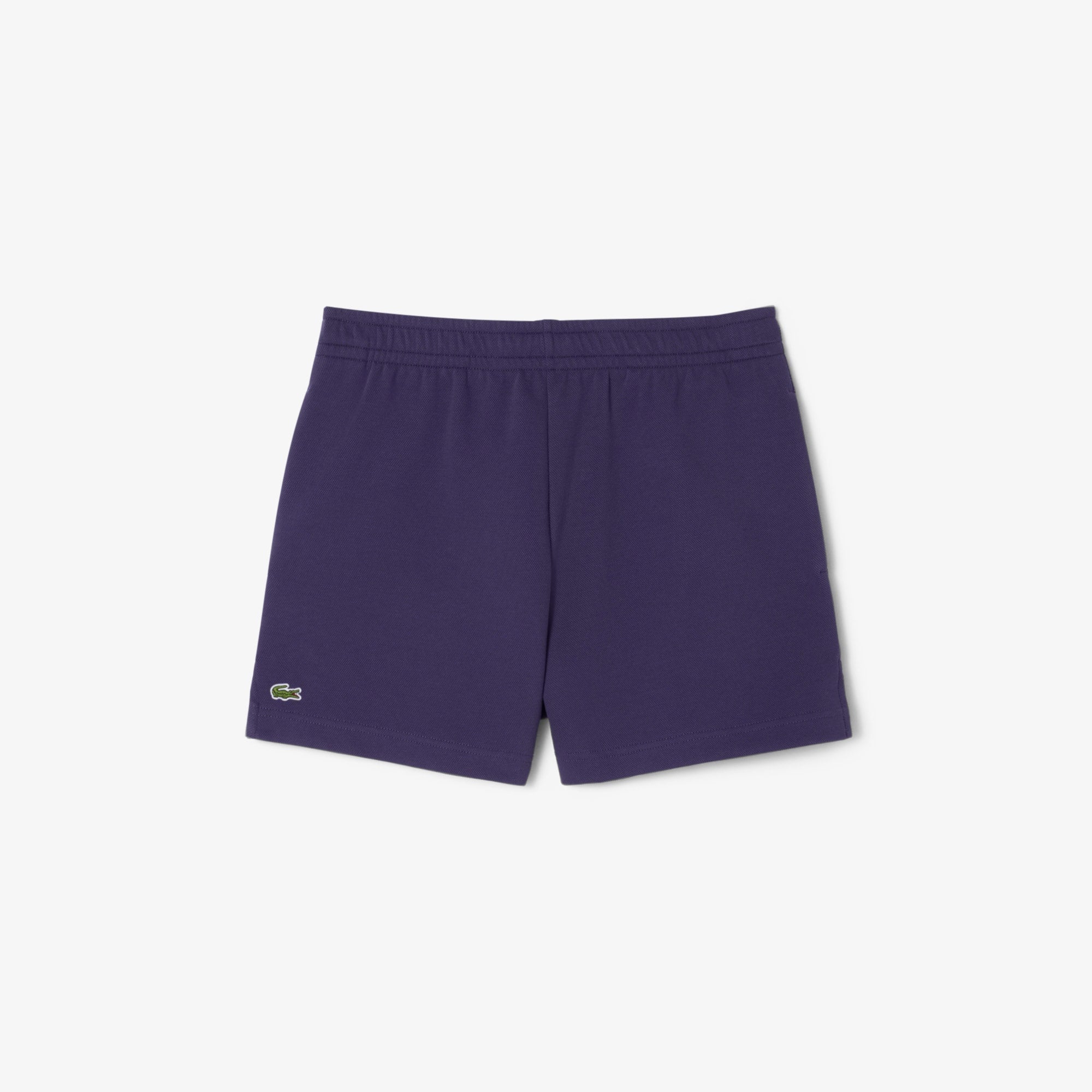 Women's Double Face Piqué Shorts - Purple