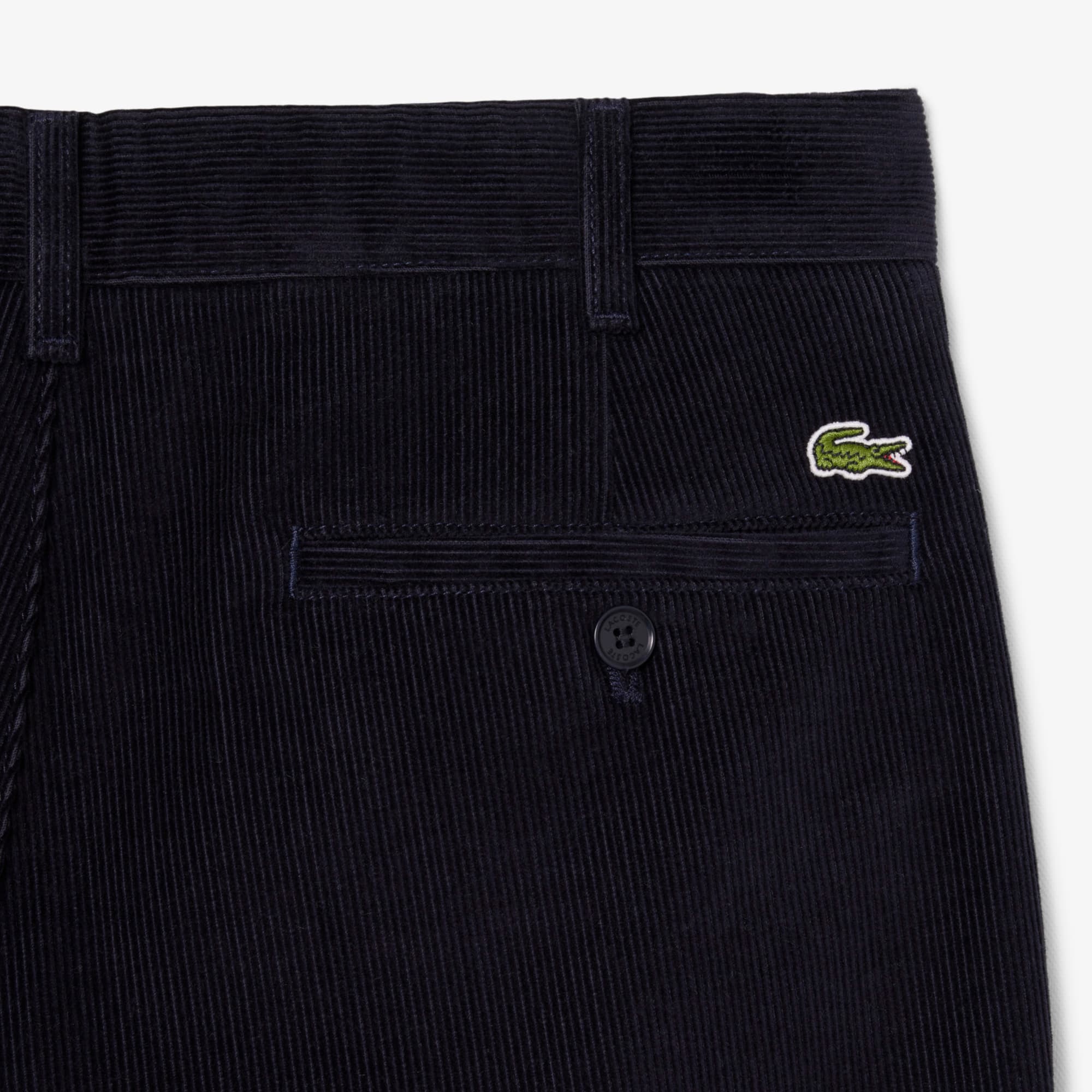 Men's Regular Fit Corduroy Chino Pants - Abysm blue