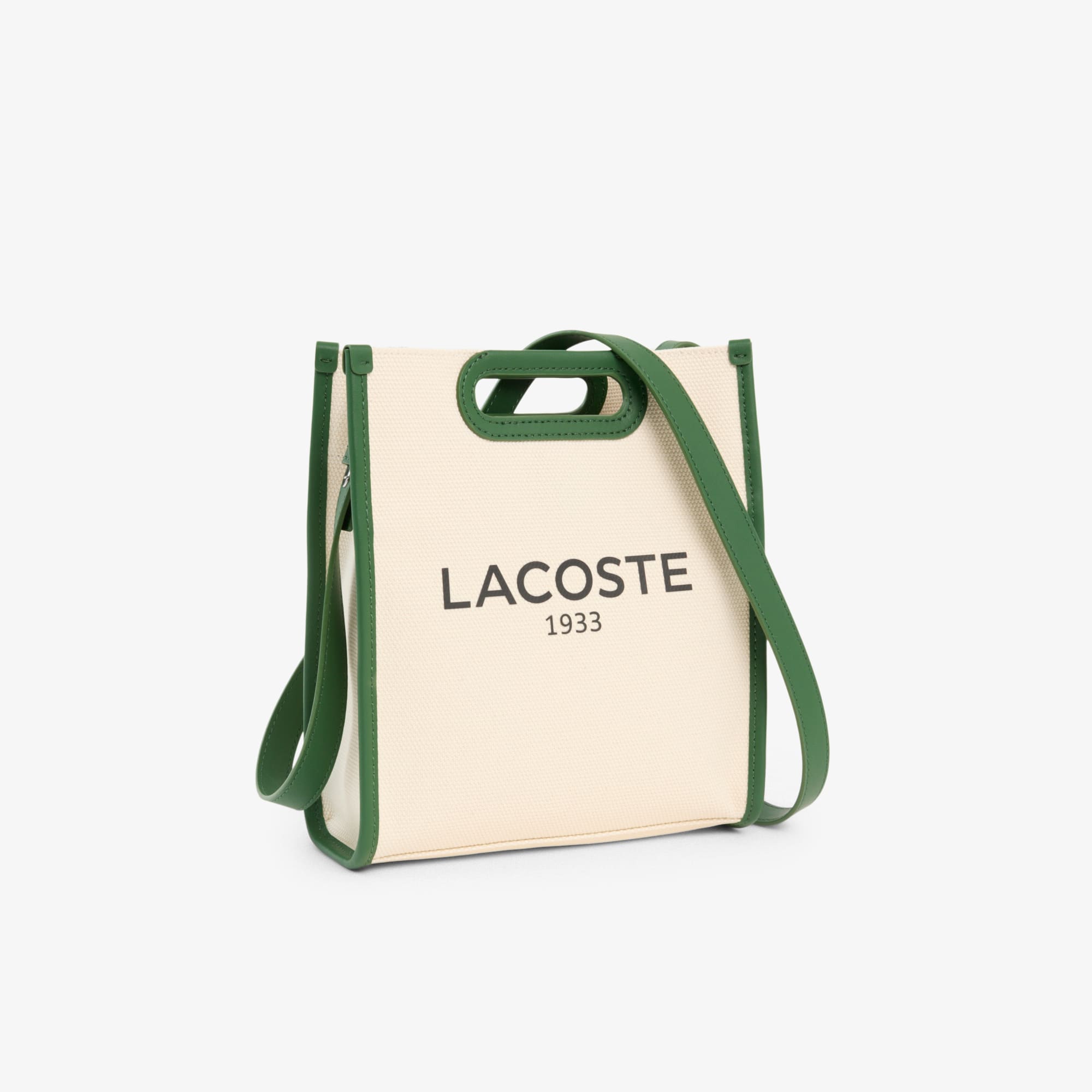 Small Heritage Canvas Tote - NATUREL VERT 132
