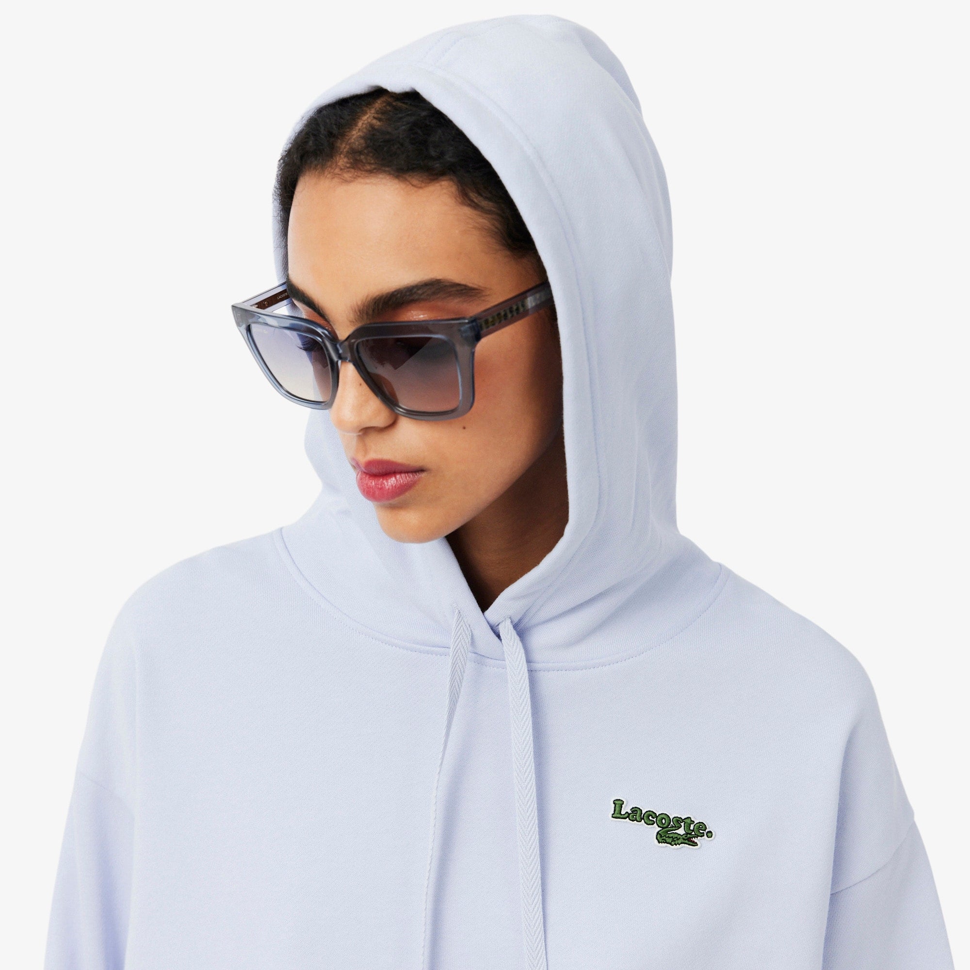 Women's Oversized Logo Hoodie - Phoenix blue