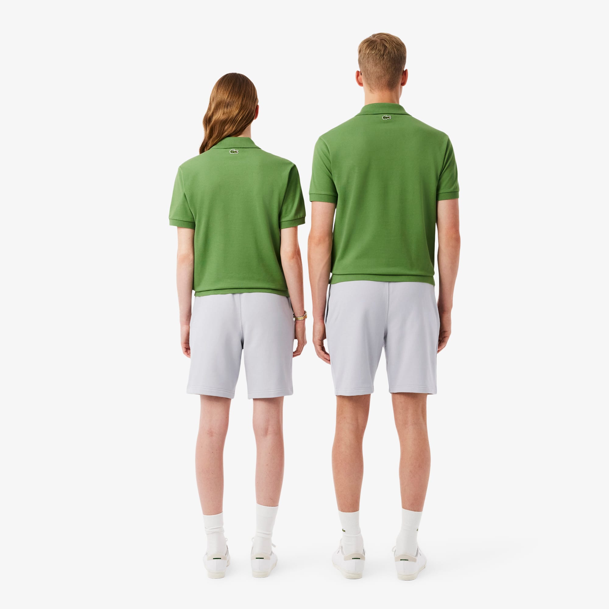 Regular Fit Fleece Shorts - Light Grey
