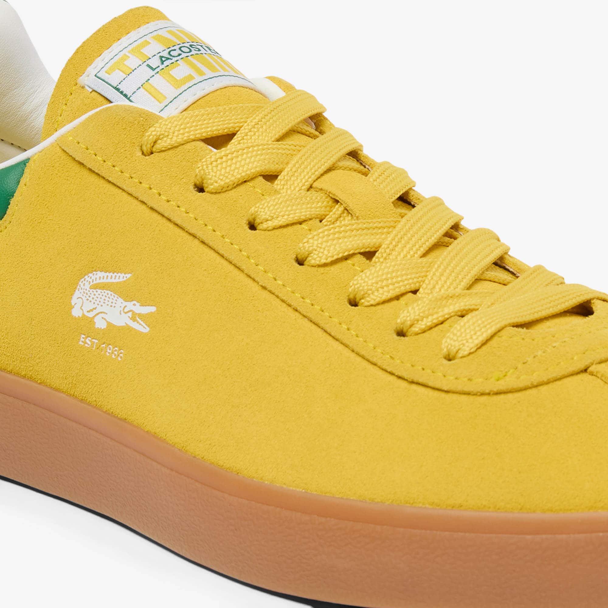 Men's Baseshot Suede Sneakers - YLW/GUM