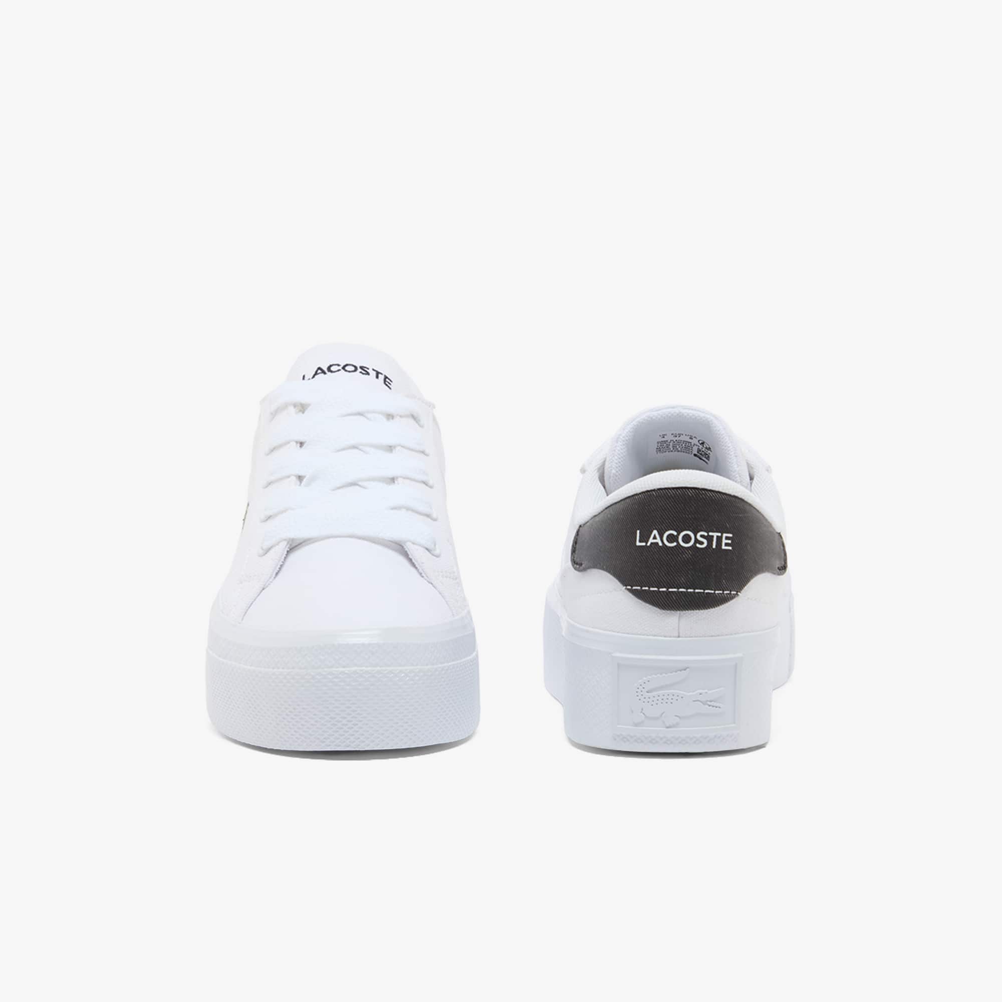 Women's Ziane Platform Sneakers - WHITE/BLACK