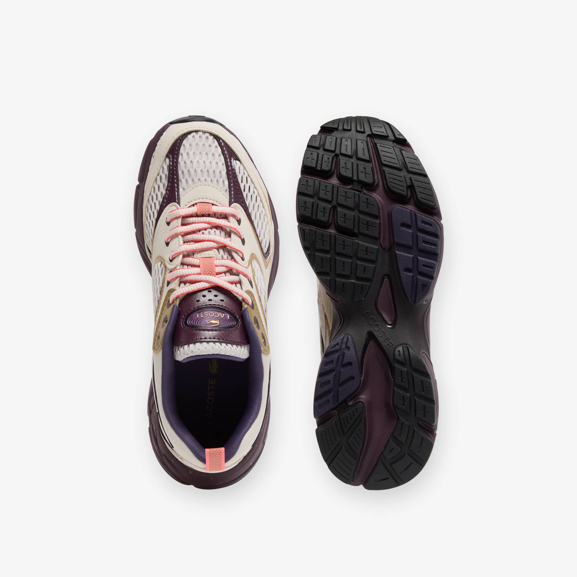 Women's Storm 96 2K Sneakers - OFF WHT/DK PURP