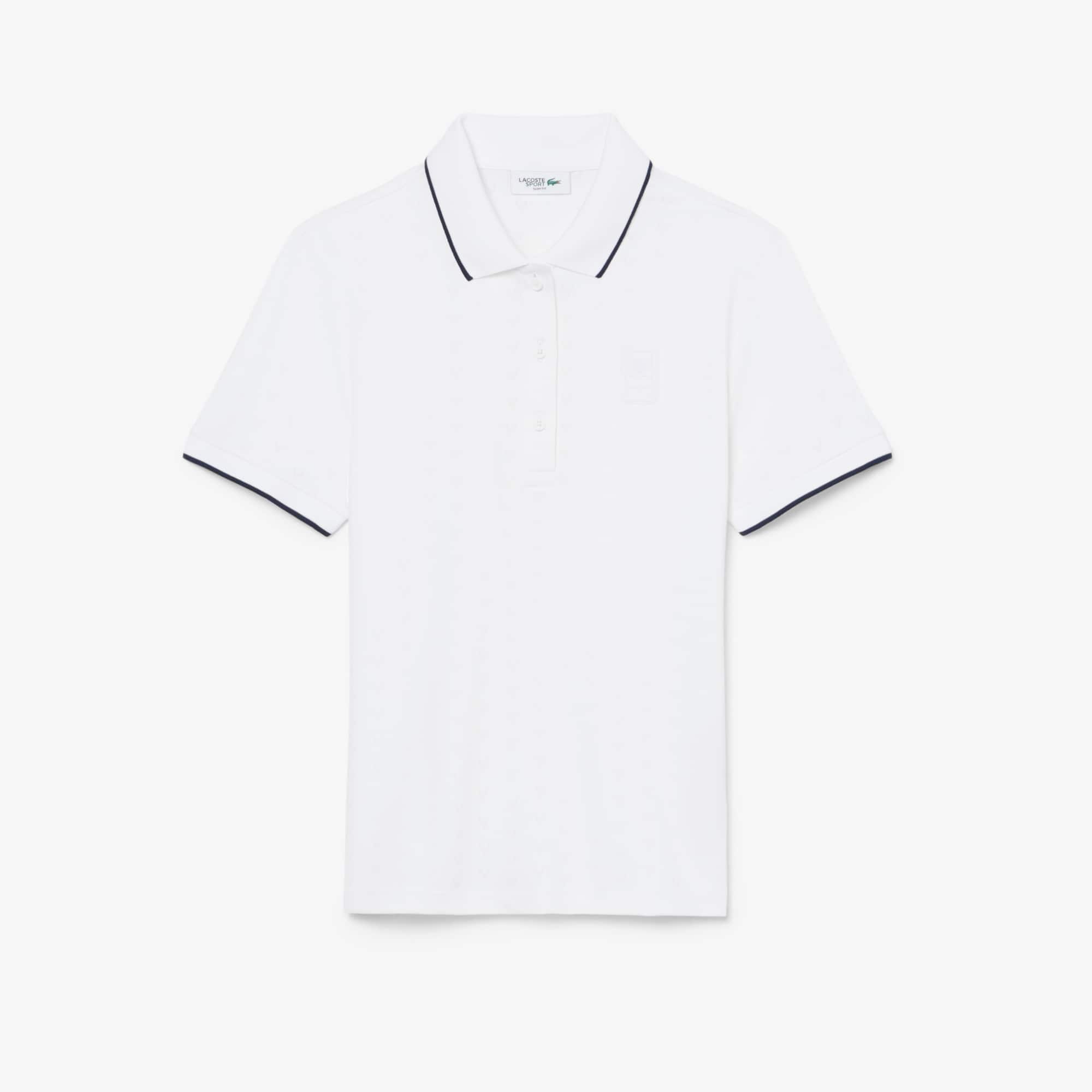 Tennis Heritage Ultra Dry Stretch Polo - White