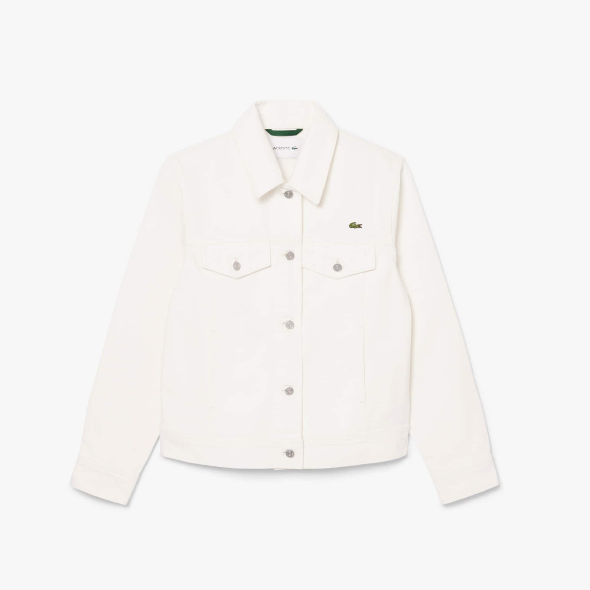 Cotton Denim Jacket - White
