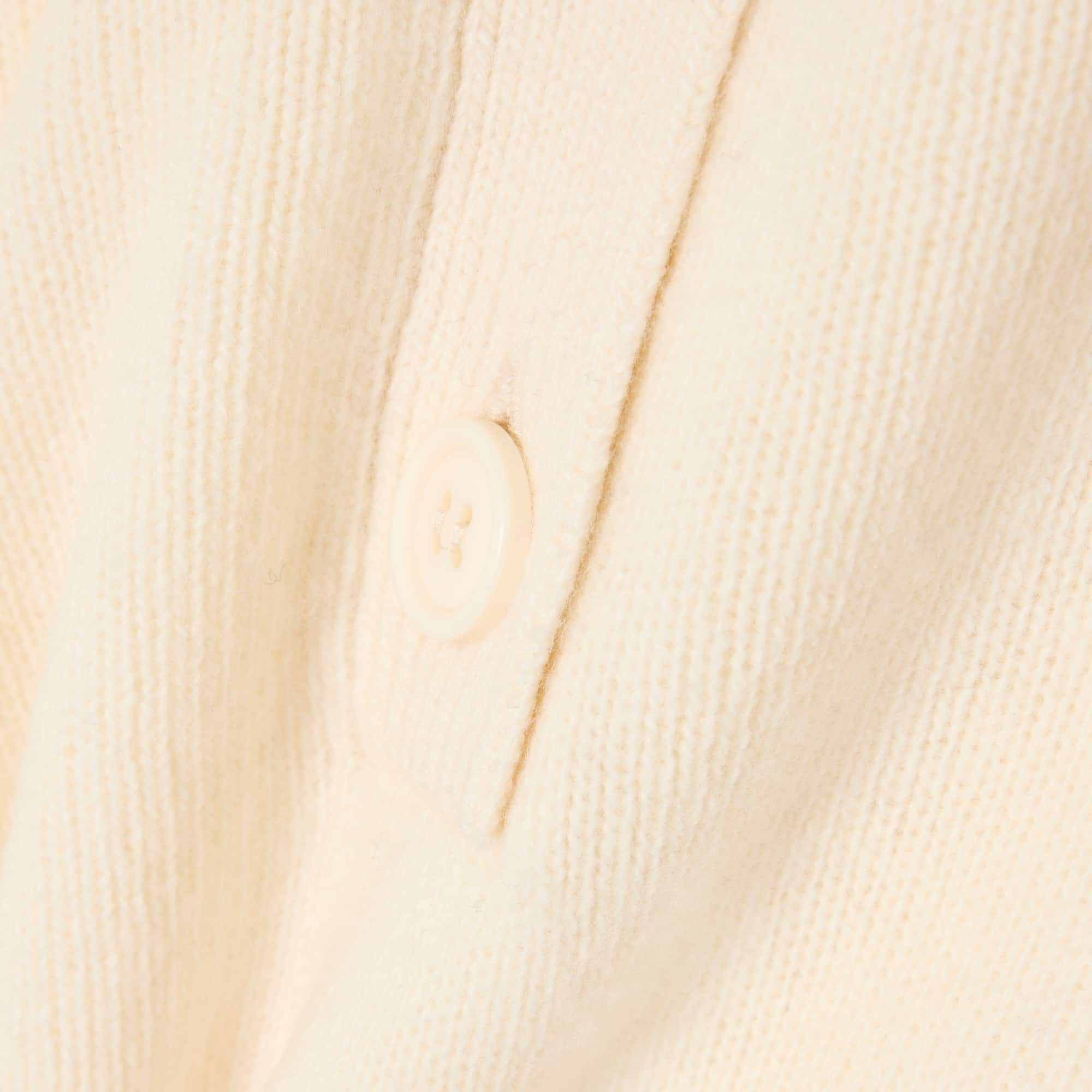 Women's Wool High-Neck Sweater - Cream