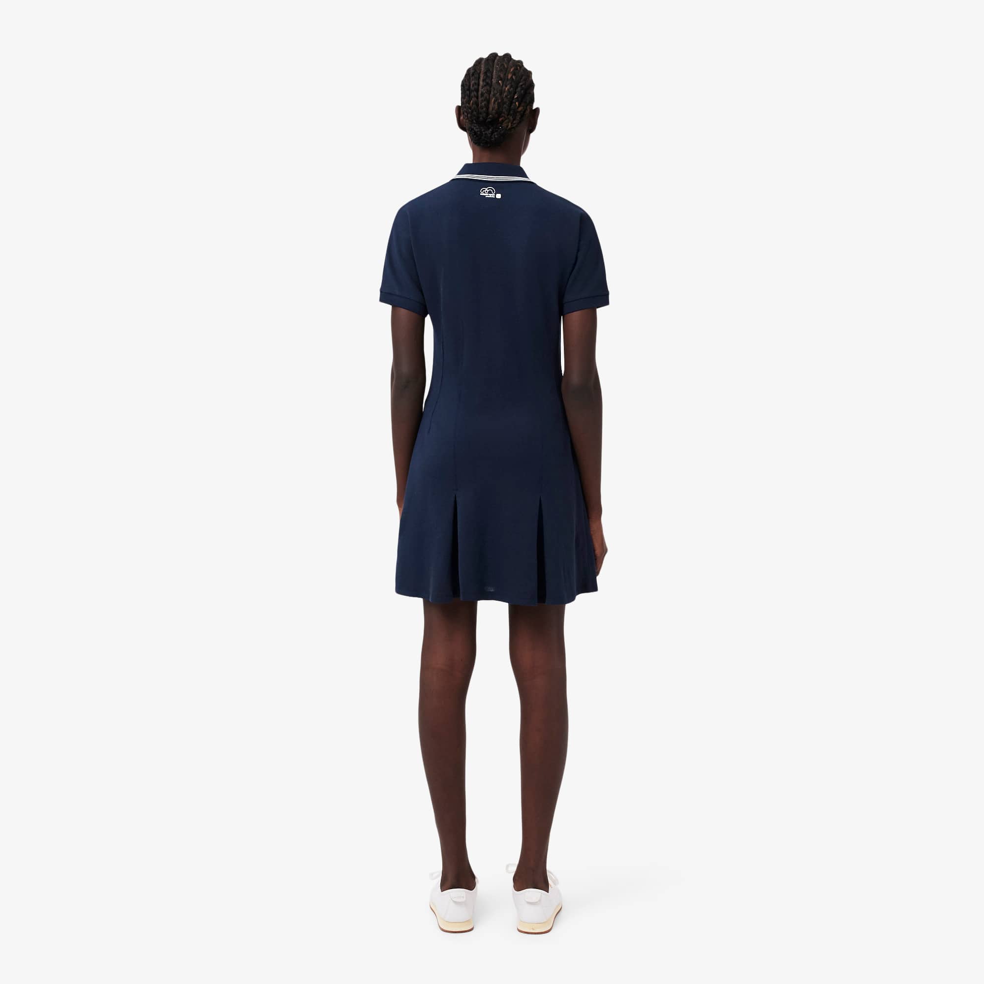 Miami Open Edition Polo Collar Dress - Navy Blue