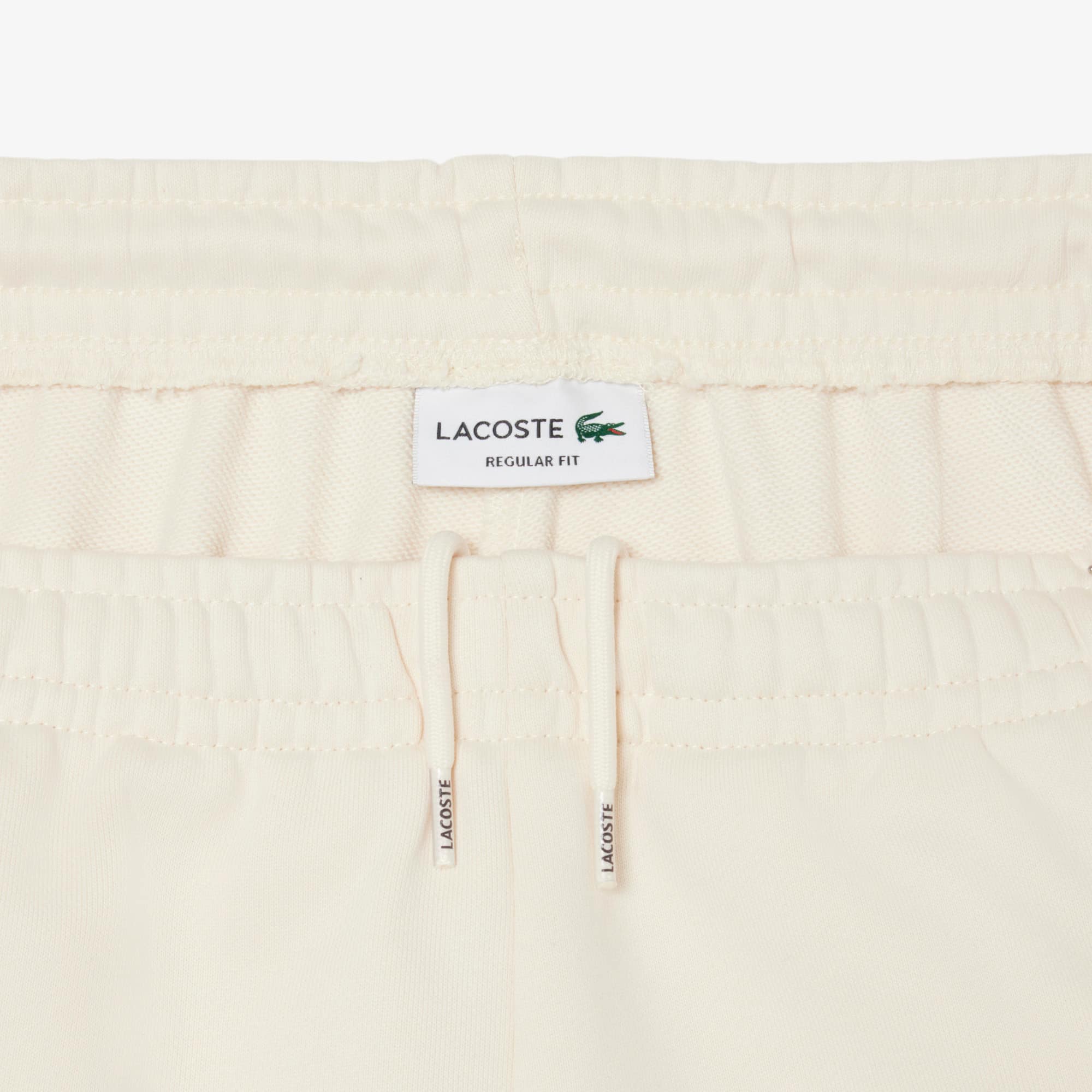 Regular Fit Colorblock Fleece Shorts - Beige