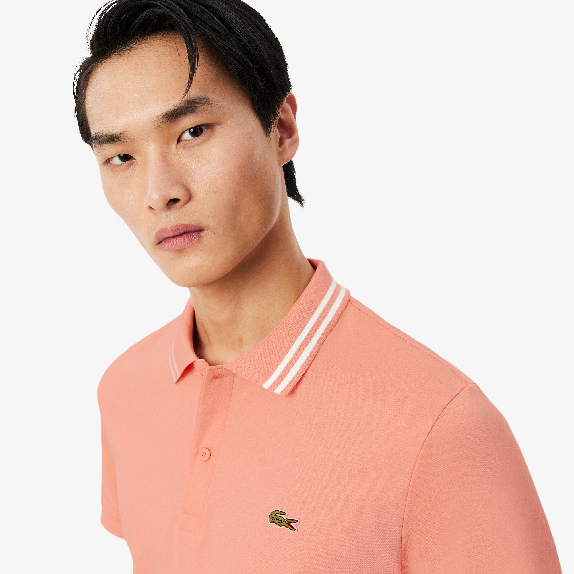 Men's Regular Fit Pima Cotton Polo - Rose