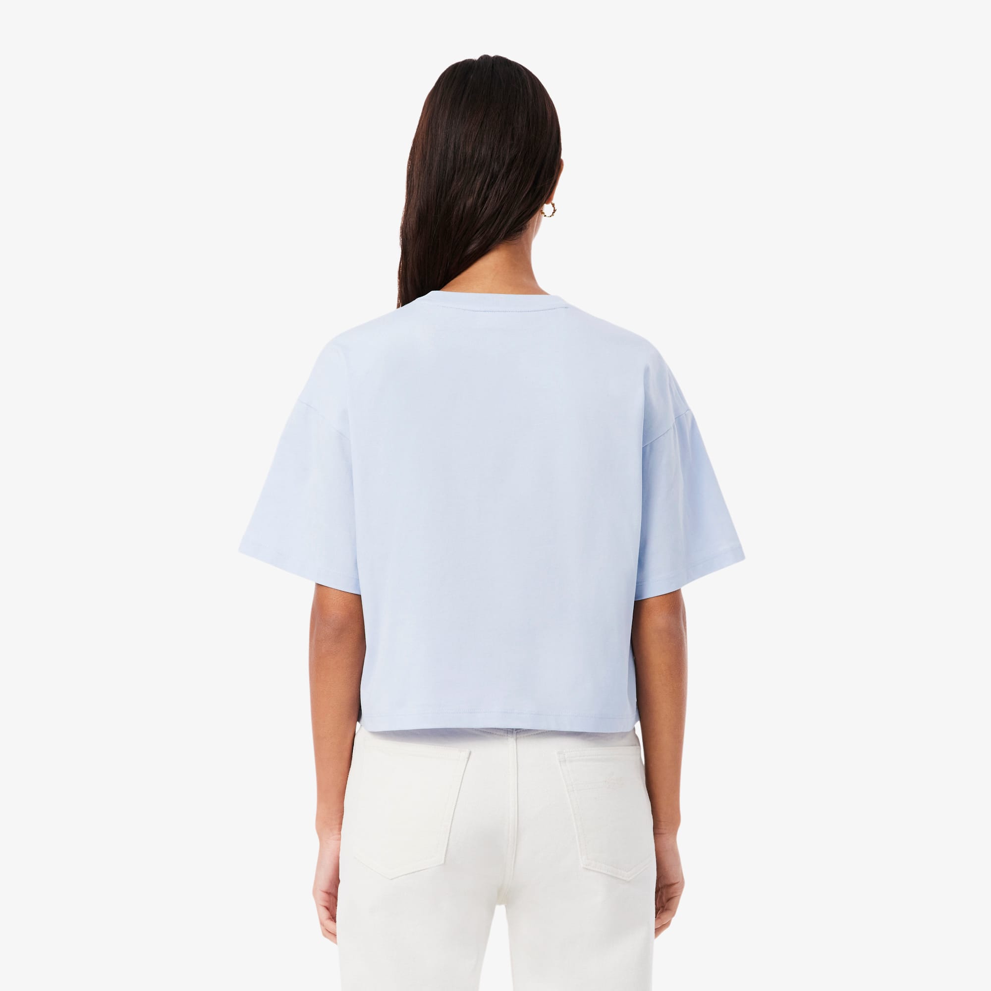 Casual Cotton Jersey T-Shirt - Phoenix blue