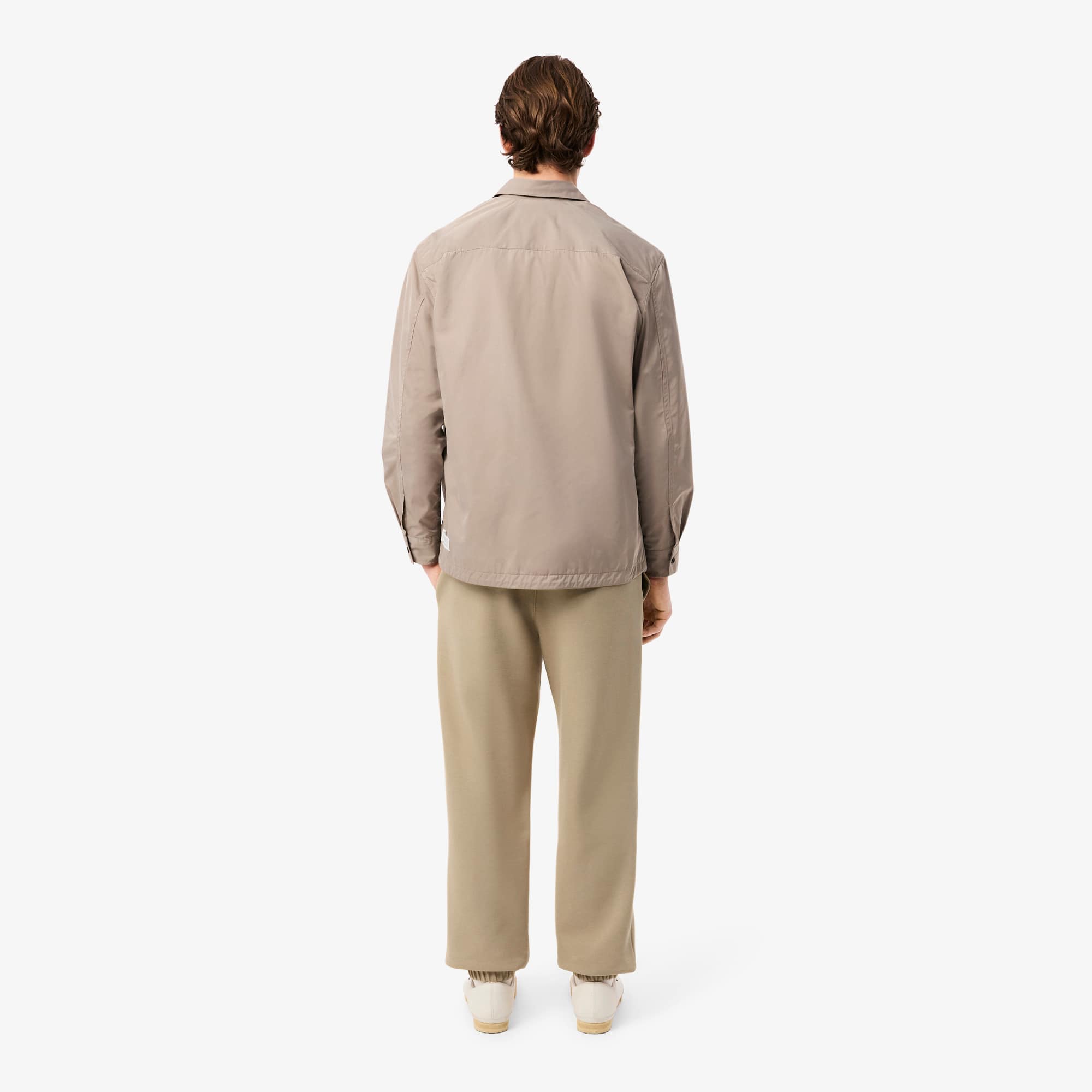 Men's Double Face Piqué Sweatpants - Beige