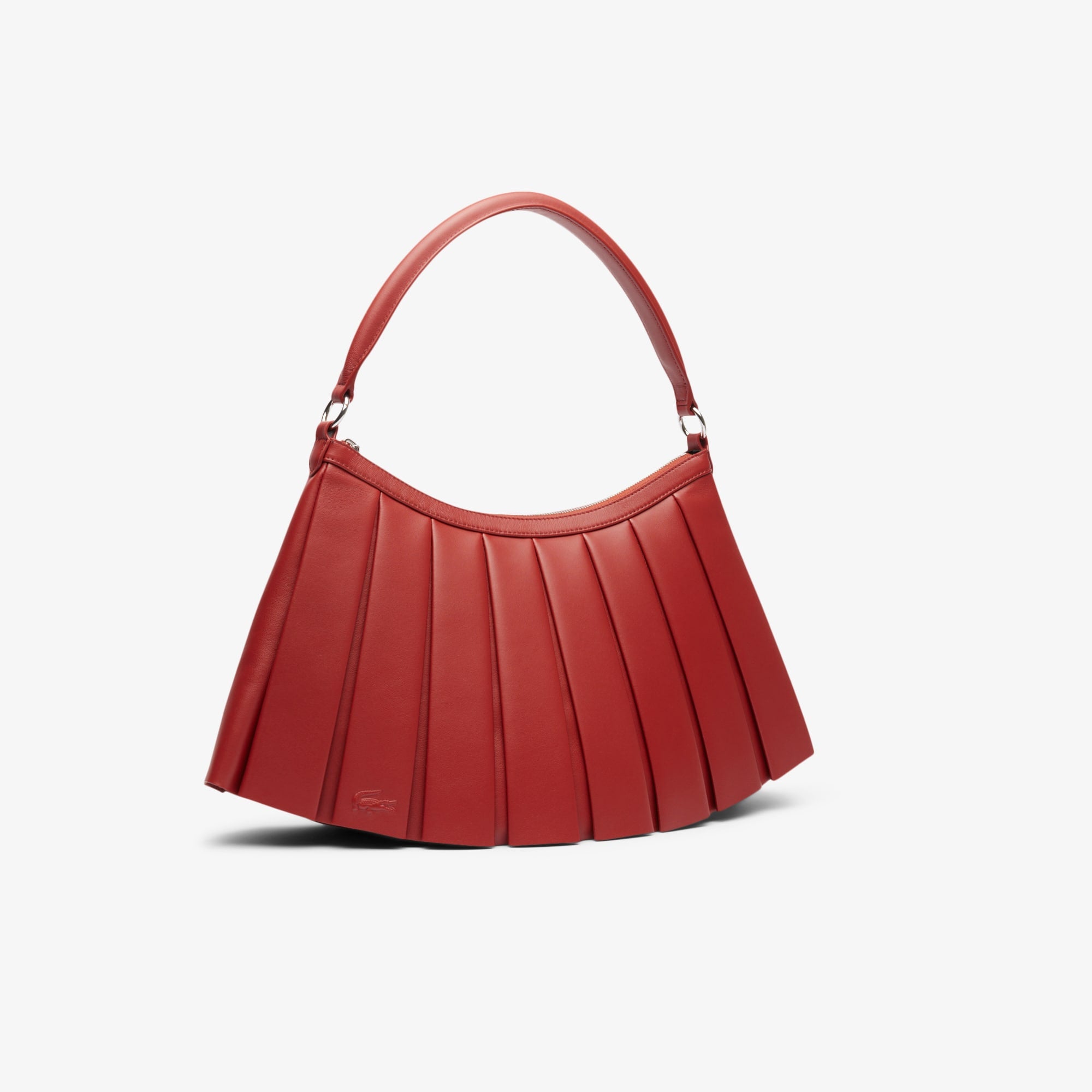 Large Lenglen Leather Bag - Burnt henna