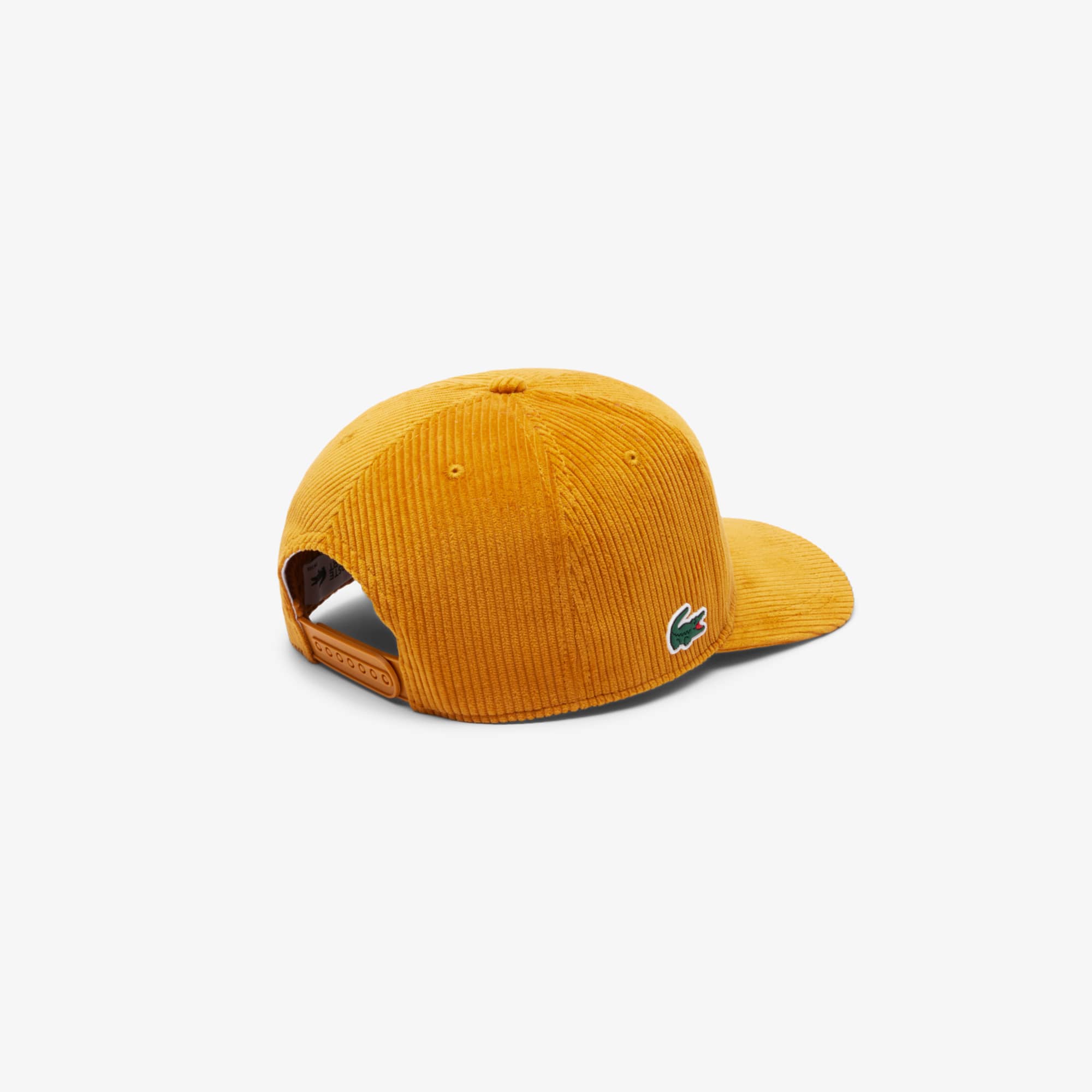 Men's Embroidered Corduroy Golf Cap - Orange