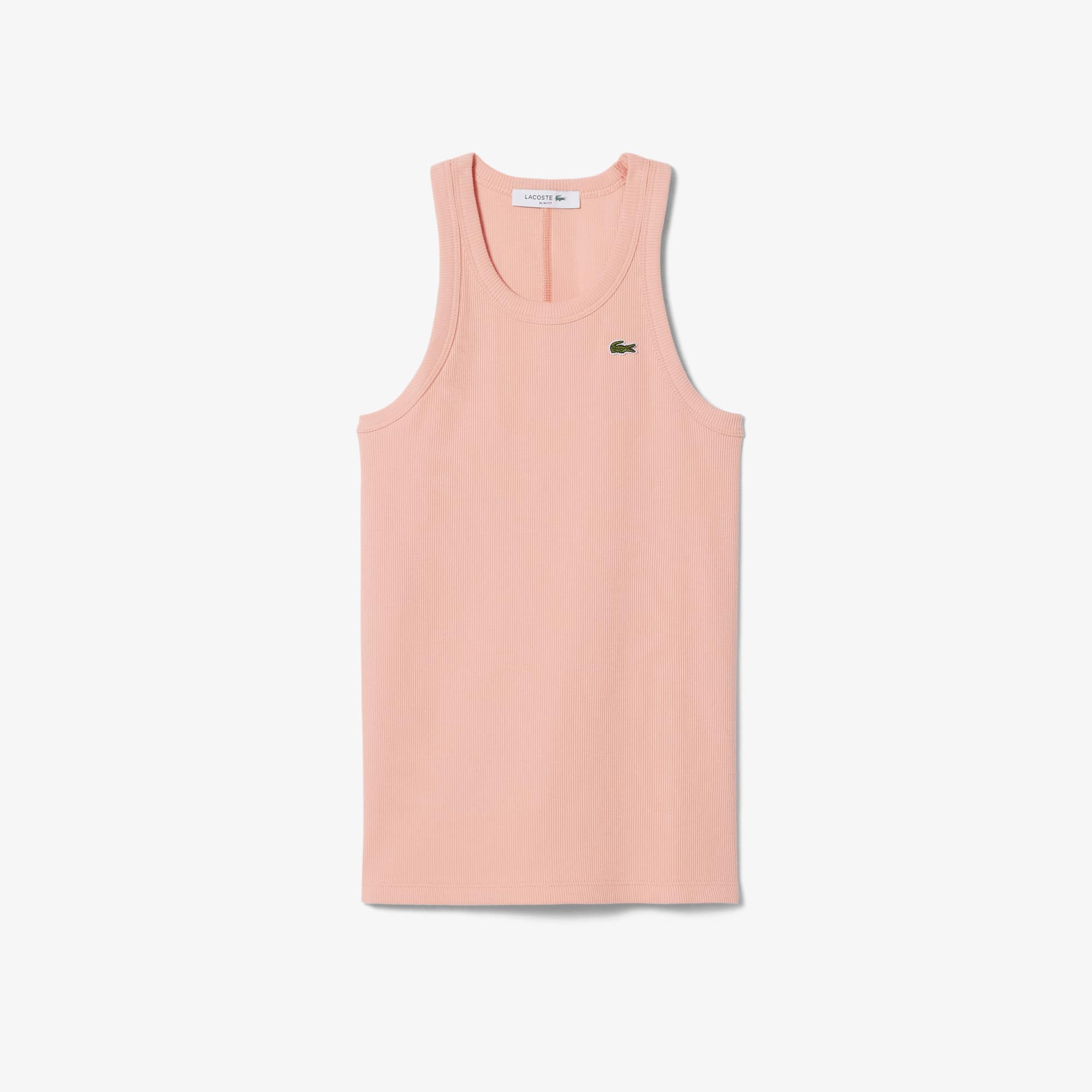 Women's Slim Fit Cotton Tank Top - Rose