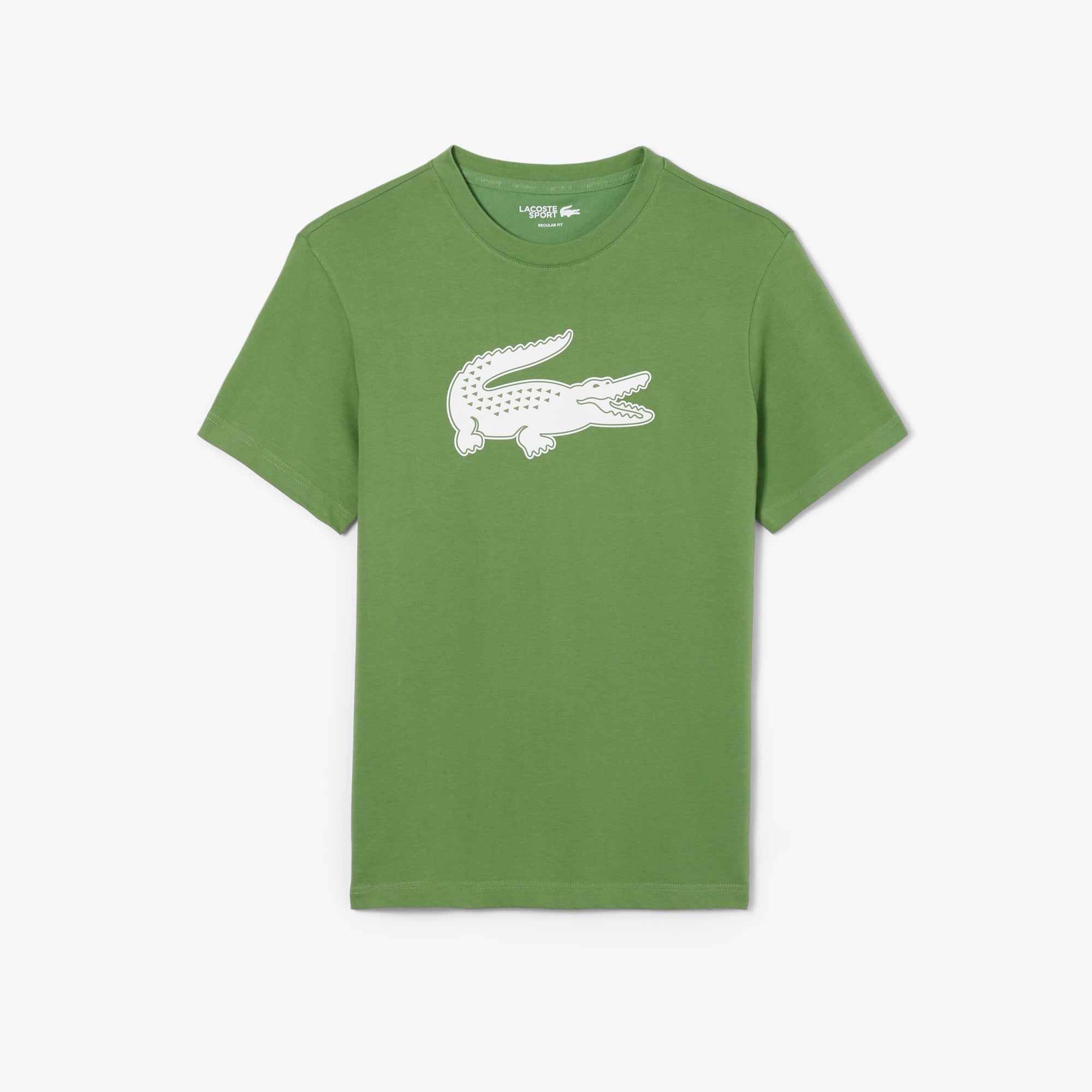 Men's Ultra Dry XXL Logo Sport T-Shirt - Vert / Blanc