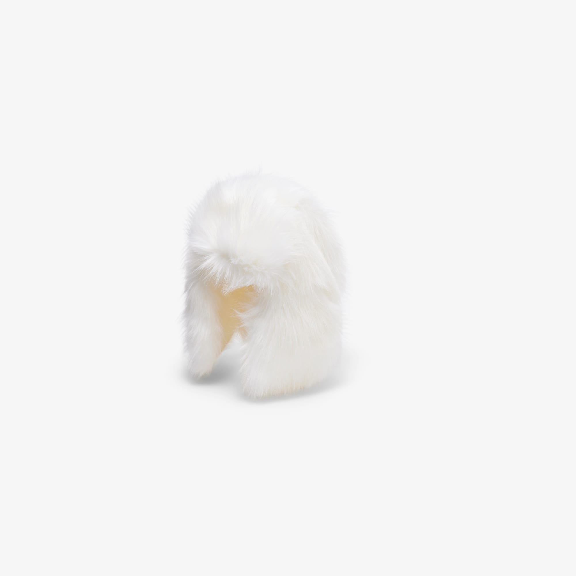 Women's Faux Fur Chapka - White