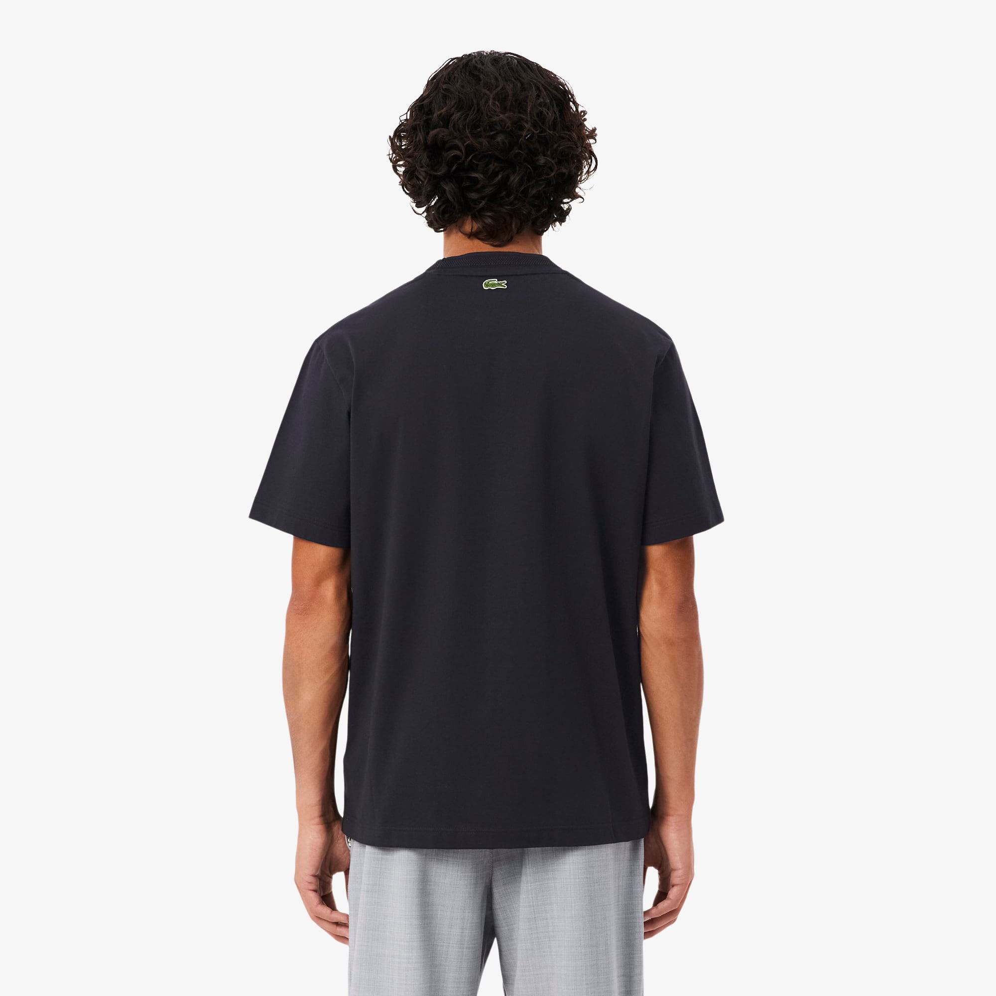 Made In France Badge Accent T-Shirt - Black