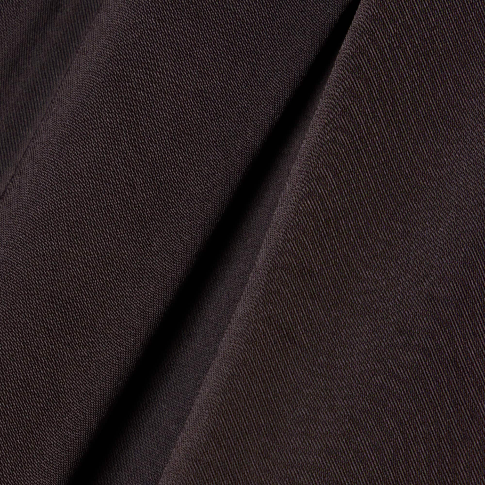 Oversized Elasticated Satin Pants - Brown
