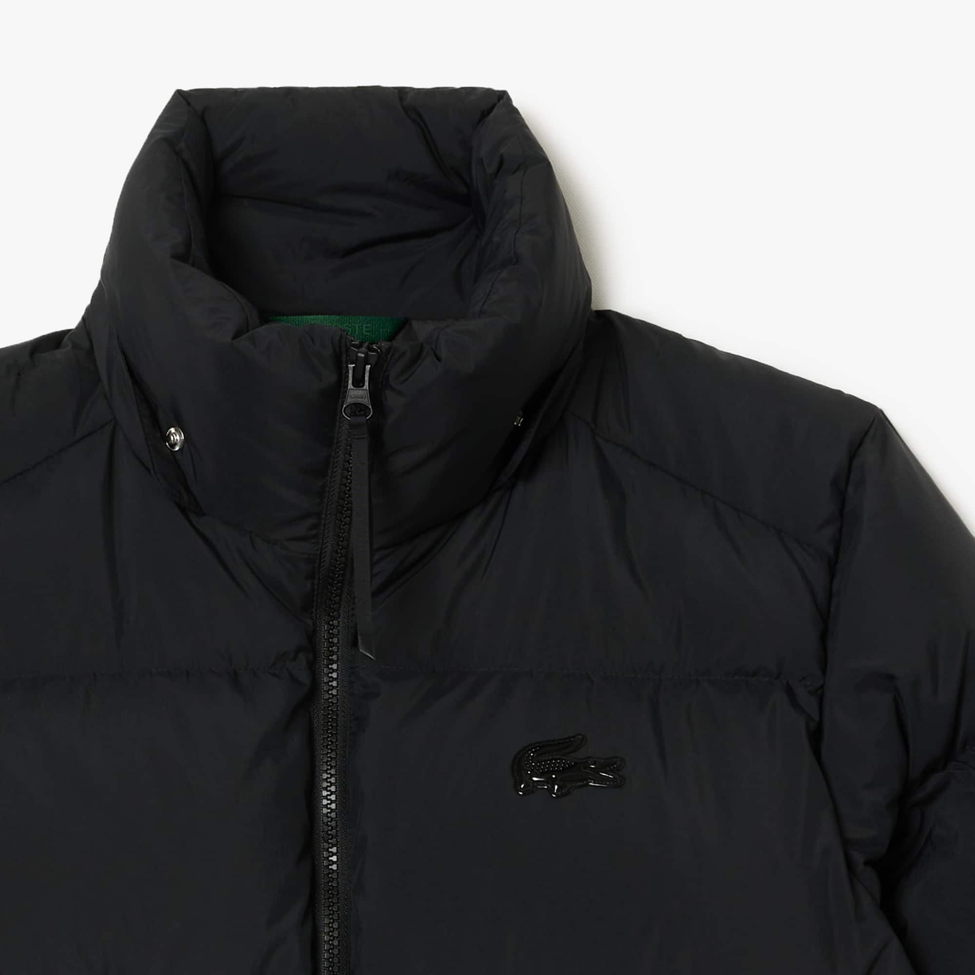 Women's Relaxed Fit Hooded Down Jacket - Black