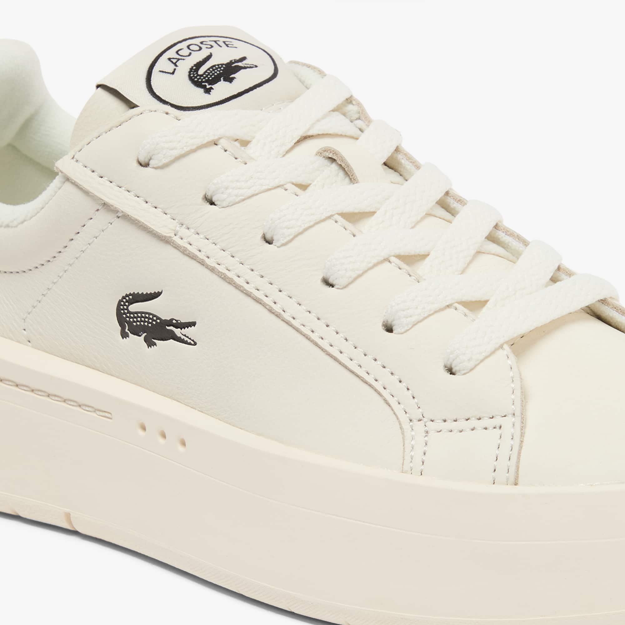 Women's Carnaby Platform Leather Sneakers - OFF WHT/OFF WHT