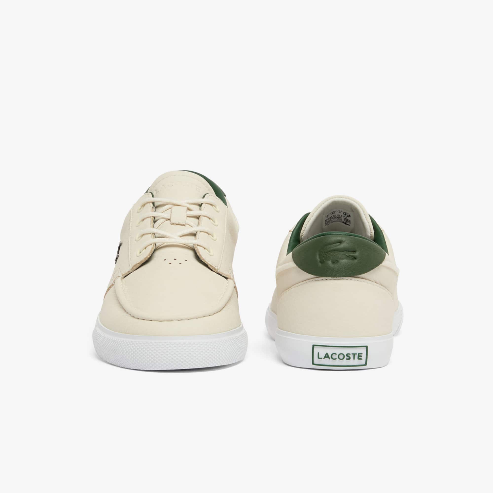 Men's Bayliss 2.0 Leather Sneakers - OFF WHT/DK GRN