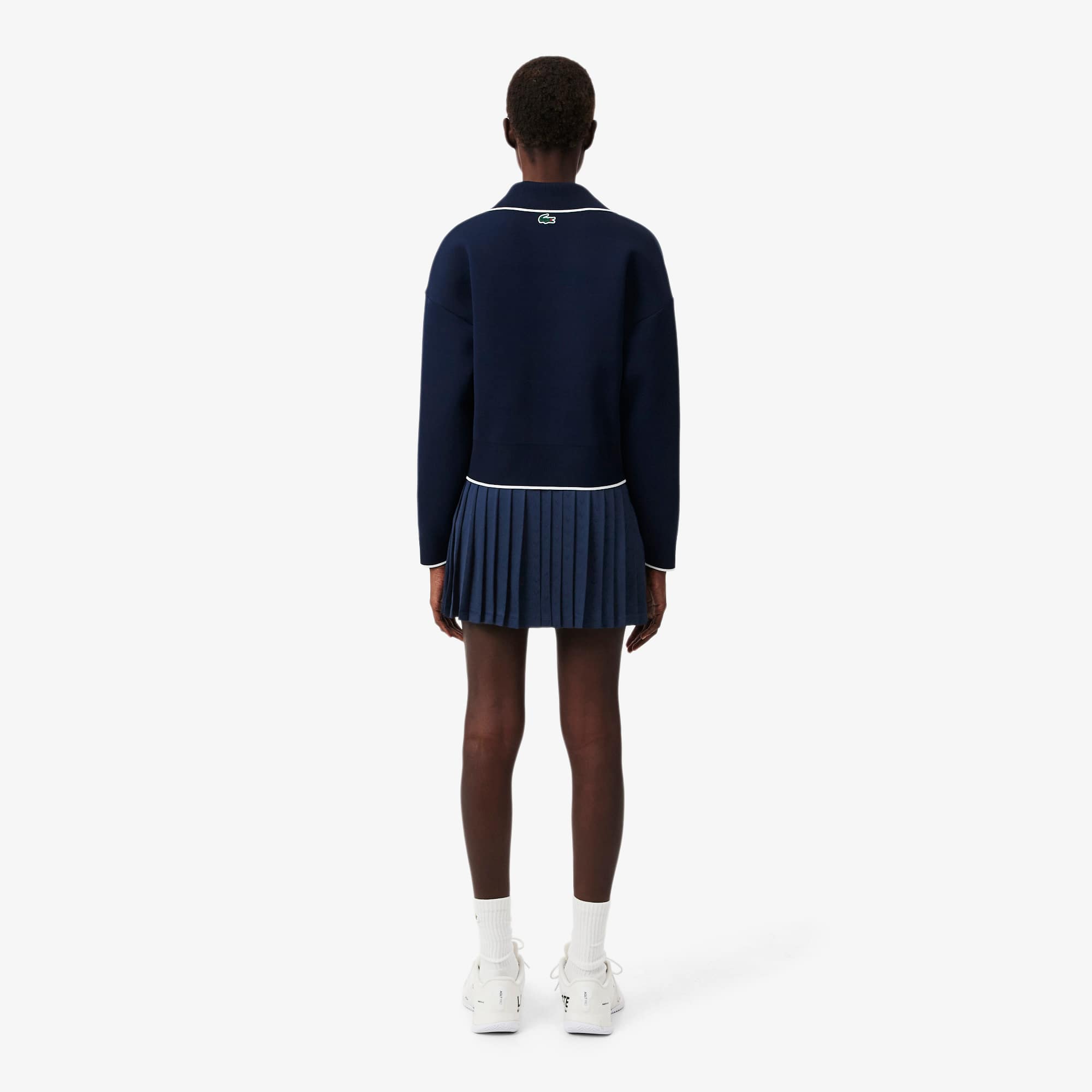 Ultra Dry Tennis Heritage Lined Skirt - Navy Blue