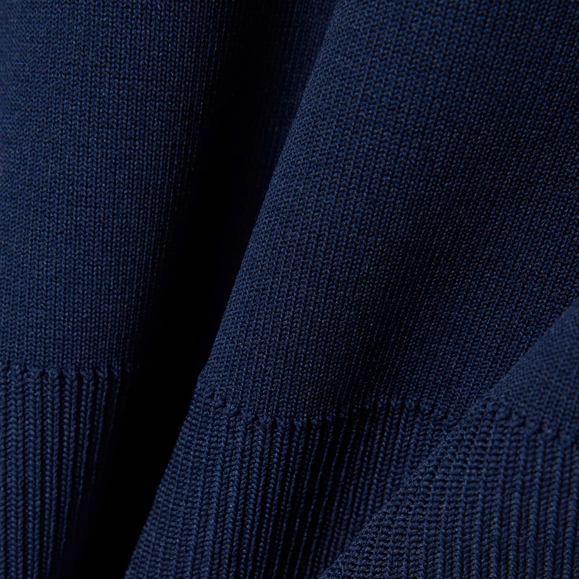 Tennis Heritage Polo Collar Sweatshirt - Navy Blue