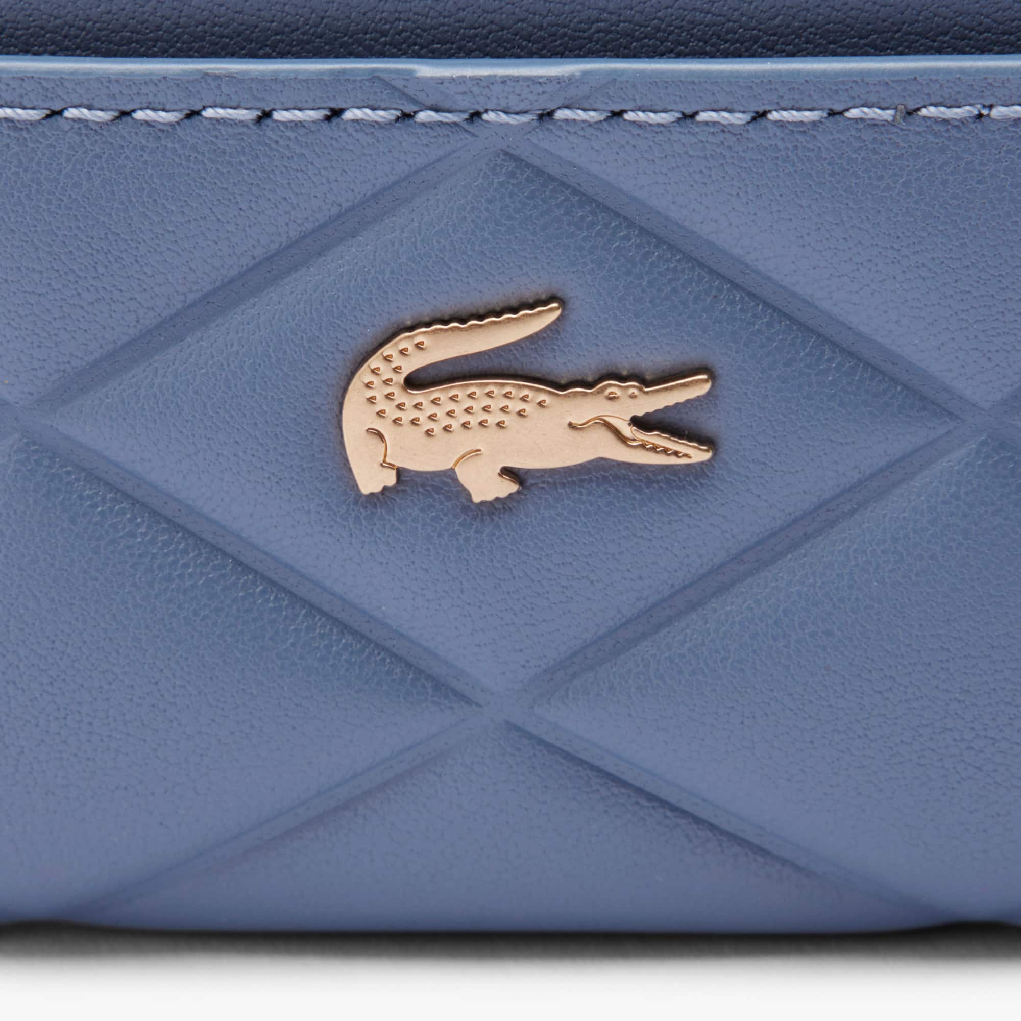 Crocodelle Leather Cardholder - FOLKSTONE GRAY
