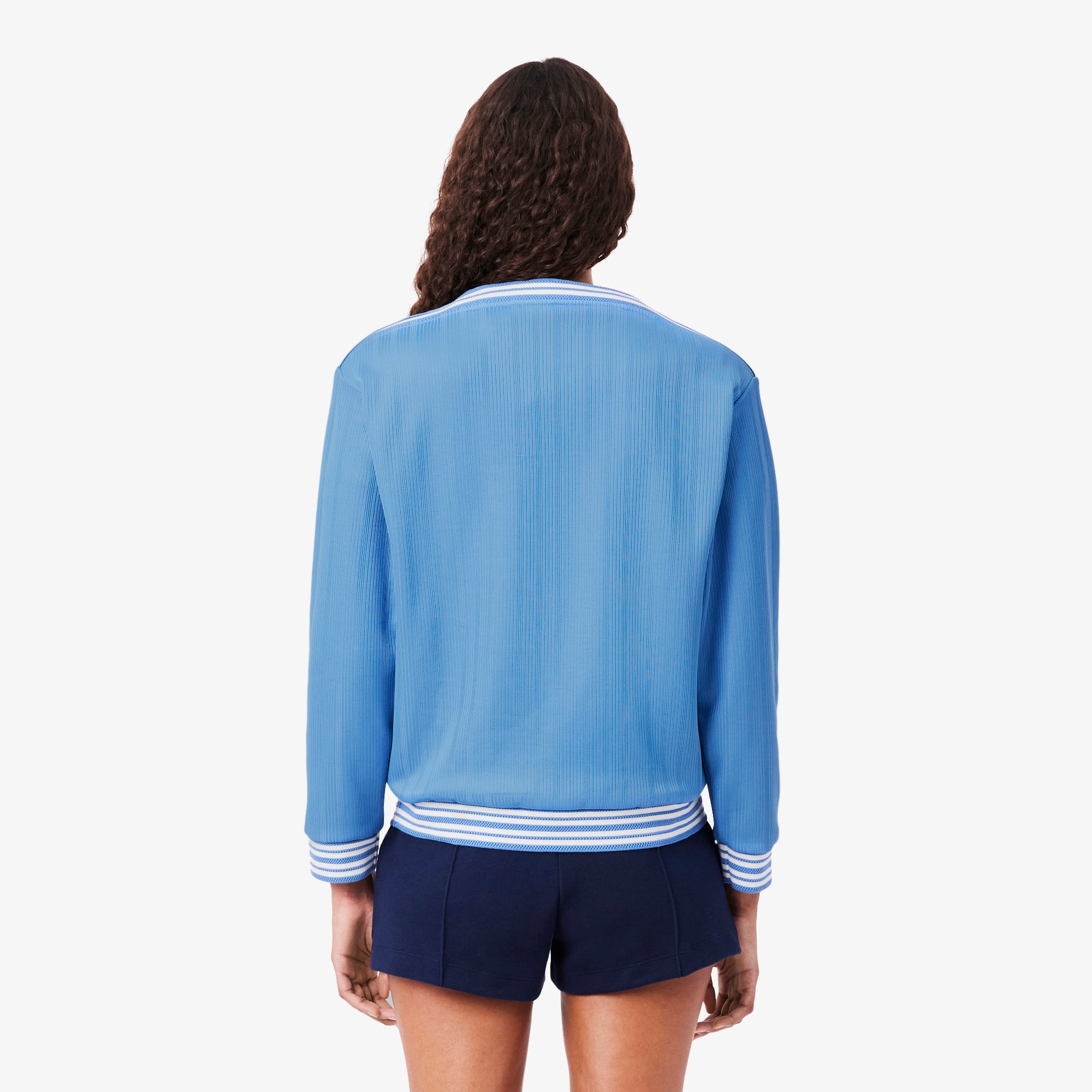 Made In France Boat Neck Sweatshirt - Blue / White