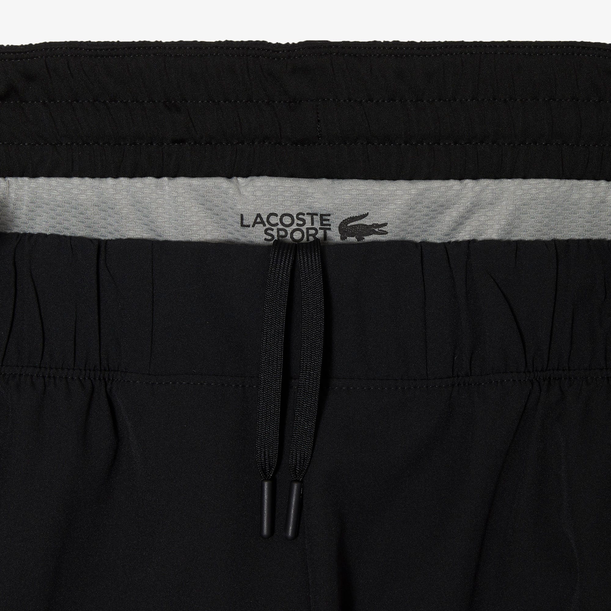 Men's Lined Ultra Dry Sport Shorts - Black / Grey Chine