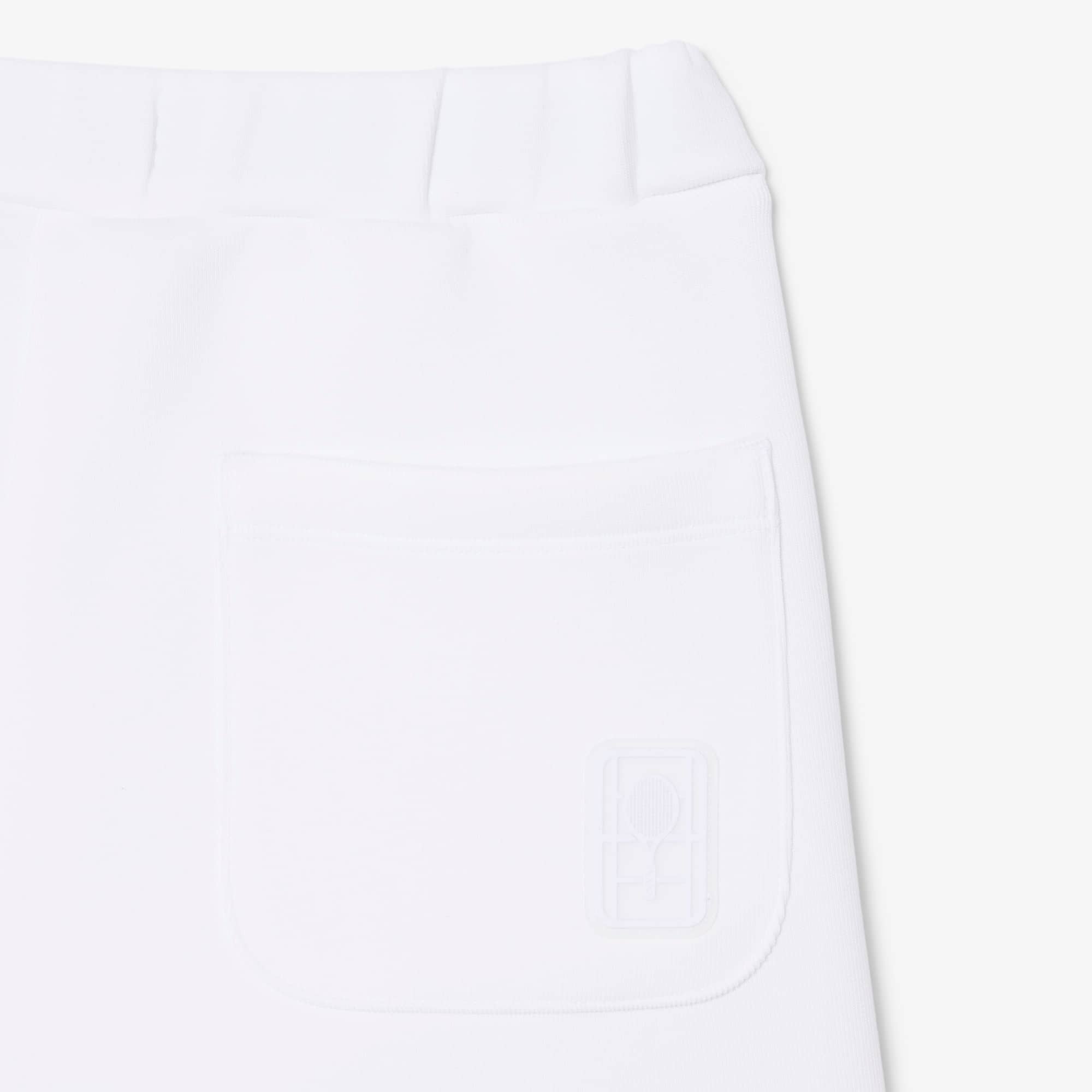 Ultra Dry Badge Accent Tennis Heritage Shorts - White