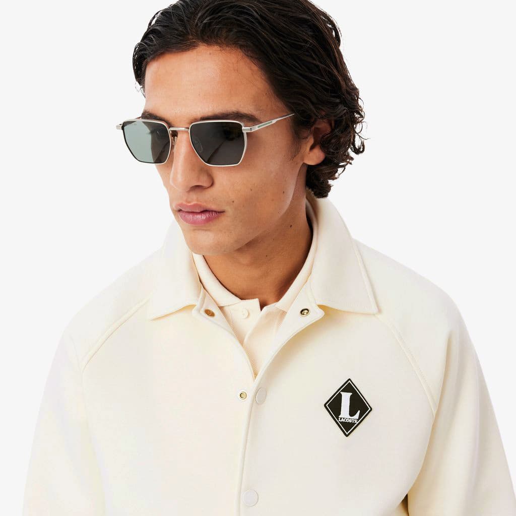 Made In France Retro Badge Jacket - Cream