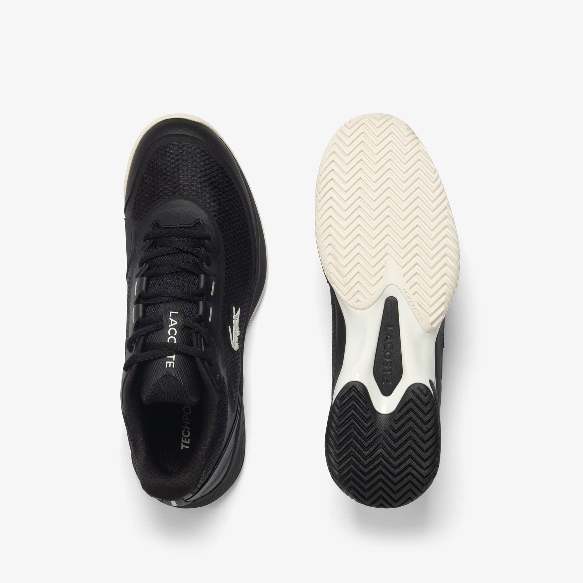 Men's Tech Point Tennis Shoes - BLACK/OFFWHITE