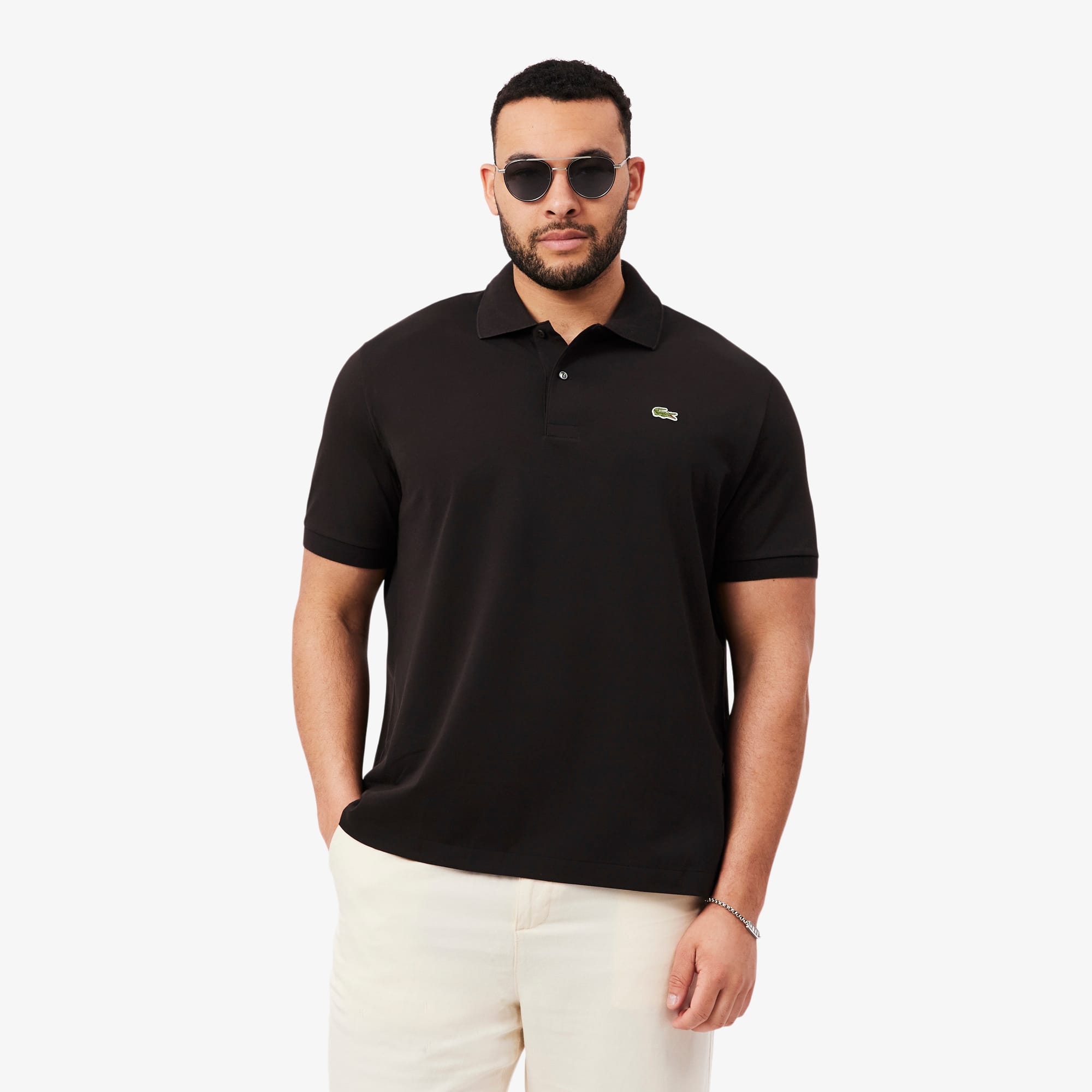 Men's Classic Fit LIGHT Piqué Polo - Brown