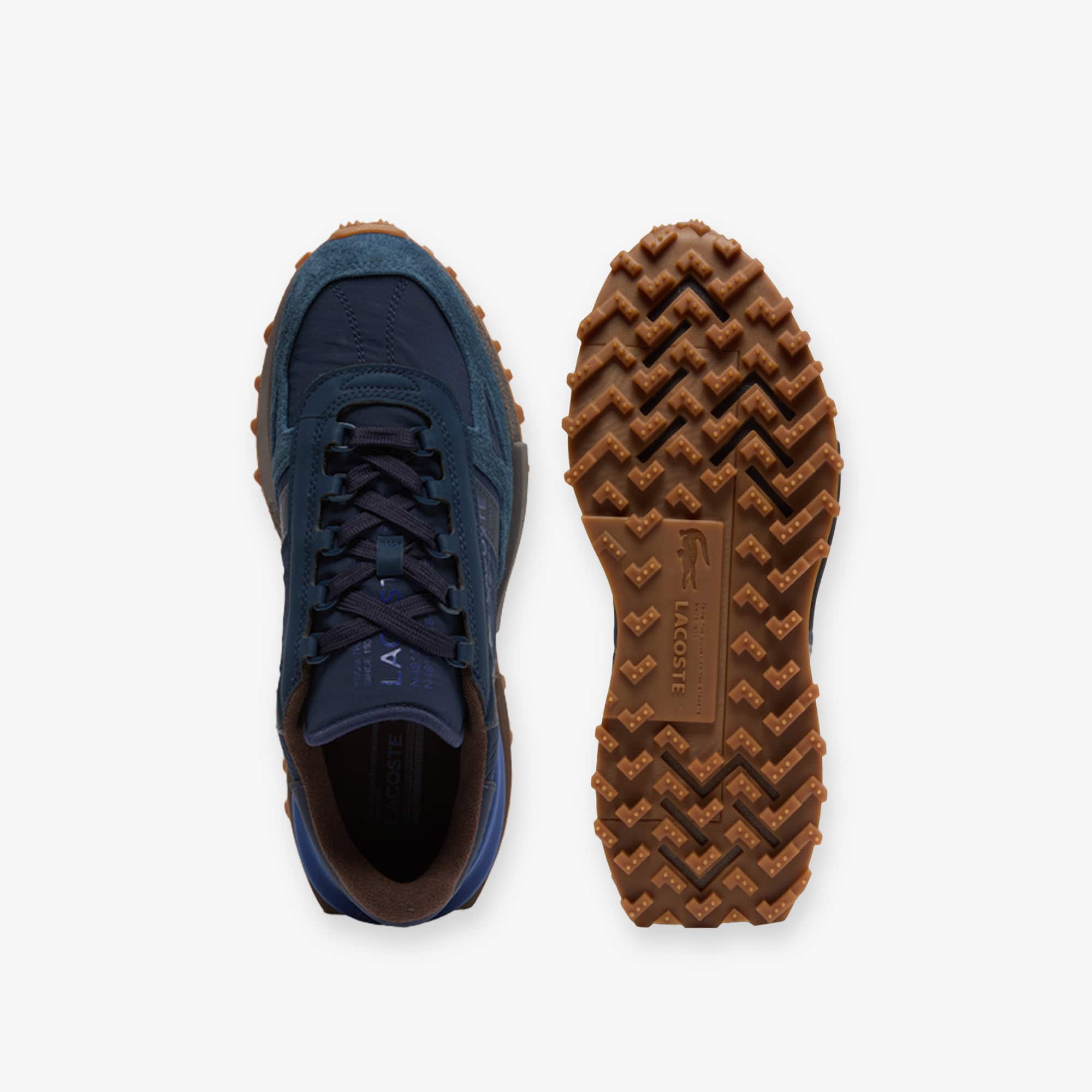 Men's Elite Active Sneakers - NAVY/BROWN