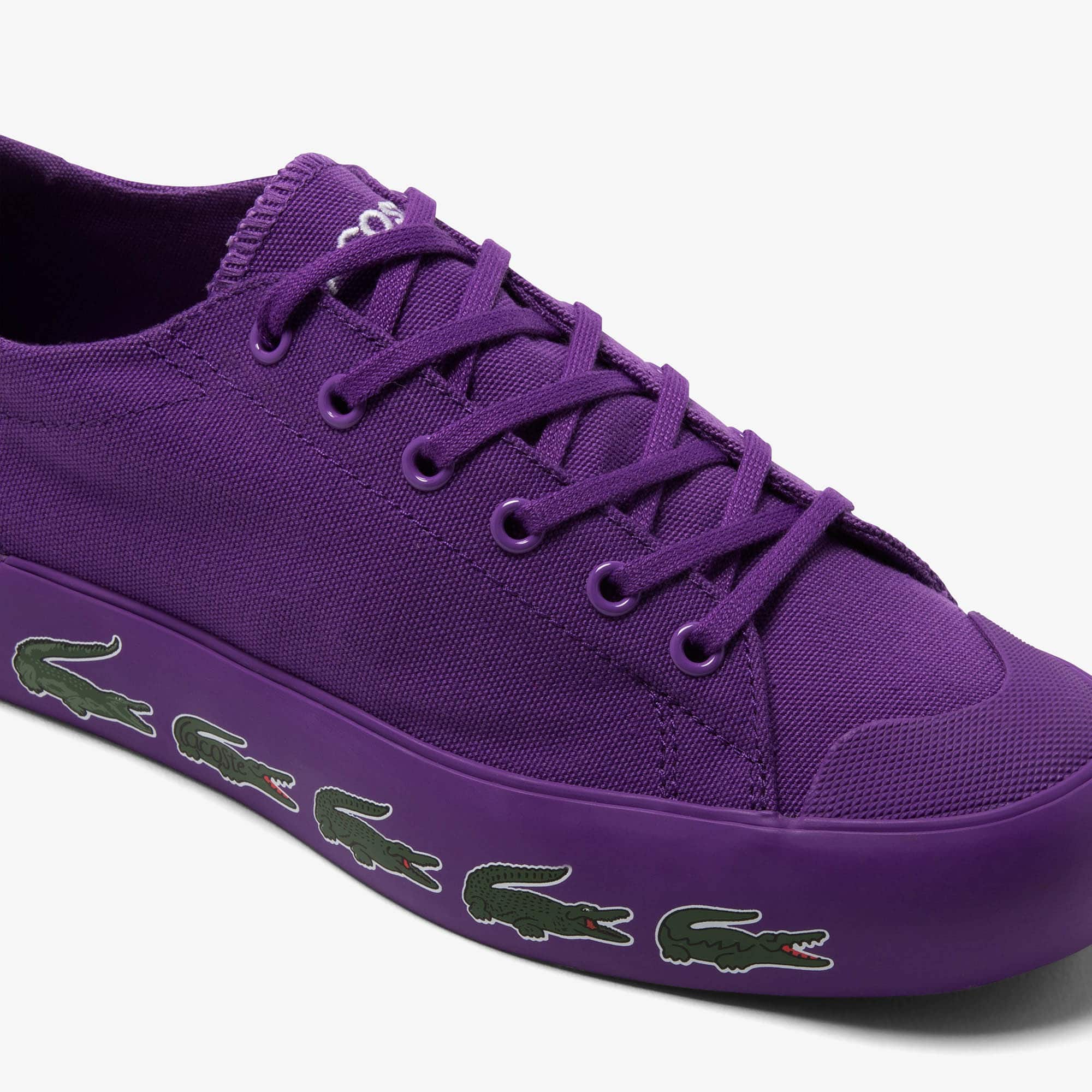 Women's Gripshot Textile Sneakers - DK PURP/DK GRN