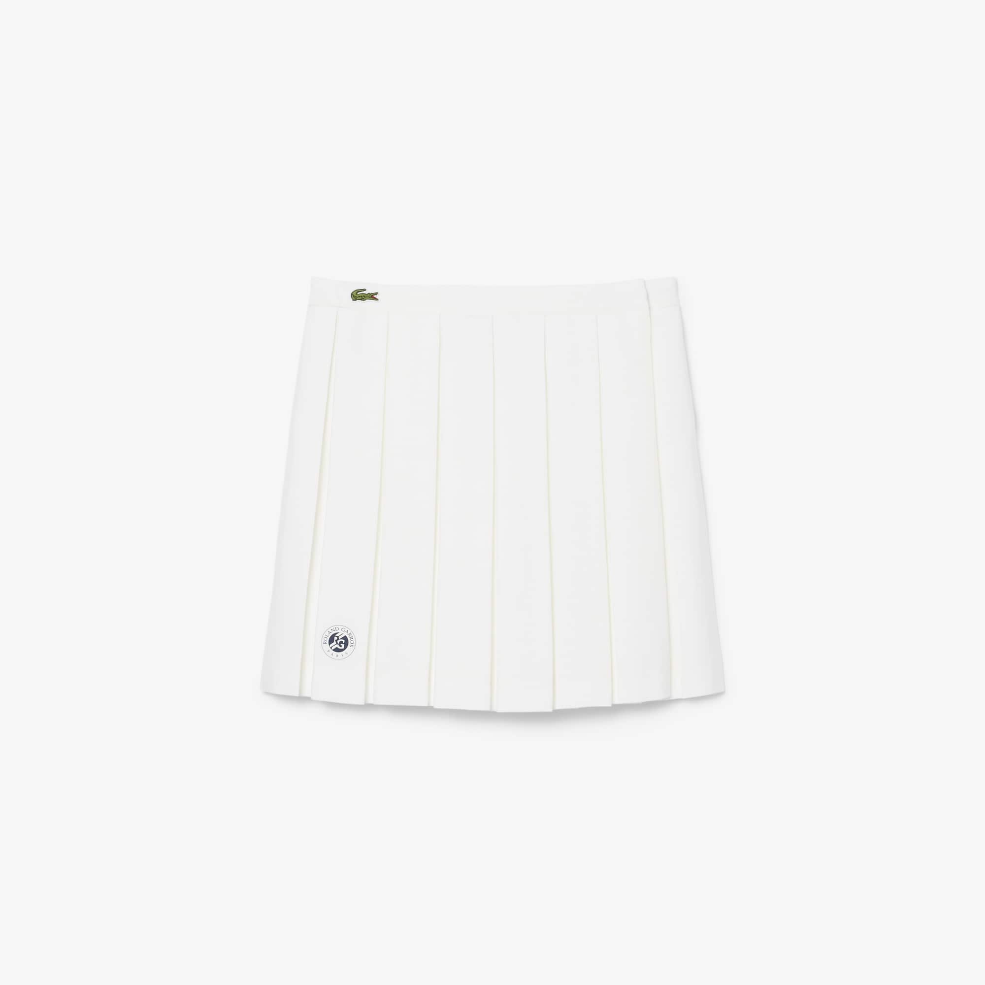 Roland-Garros Edition Short Pleated Skirt - White