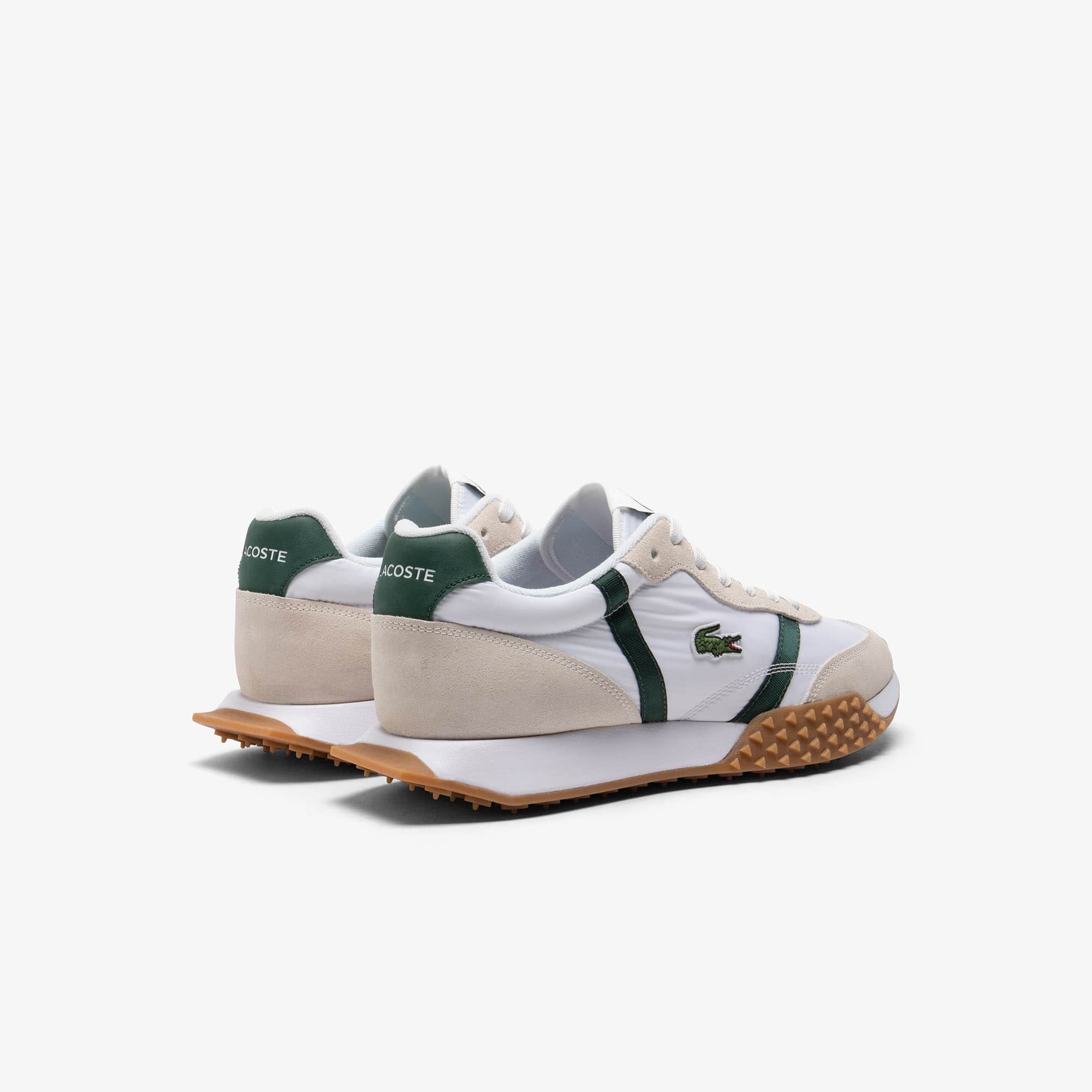 Men's L-Spin Evo Sneakers - WHITE/DARK GREEN