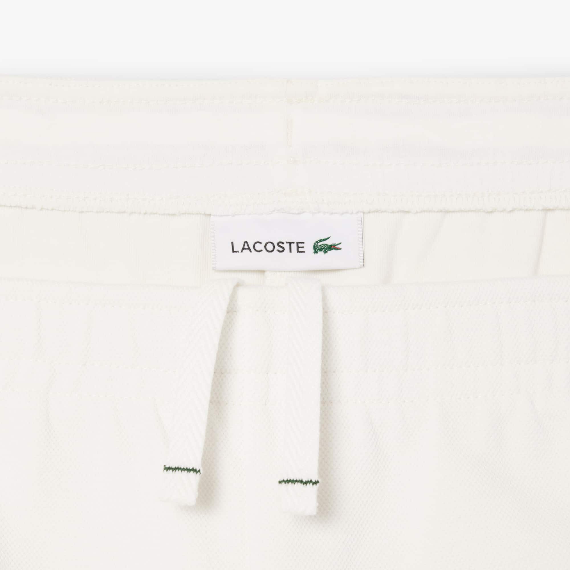 Women's Double Faced Piqué Shorts - White
