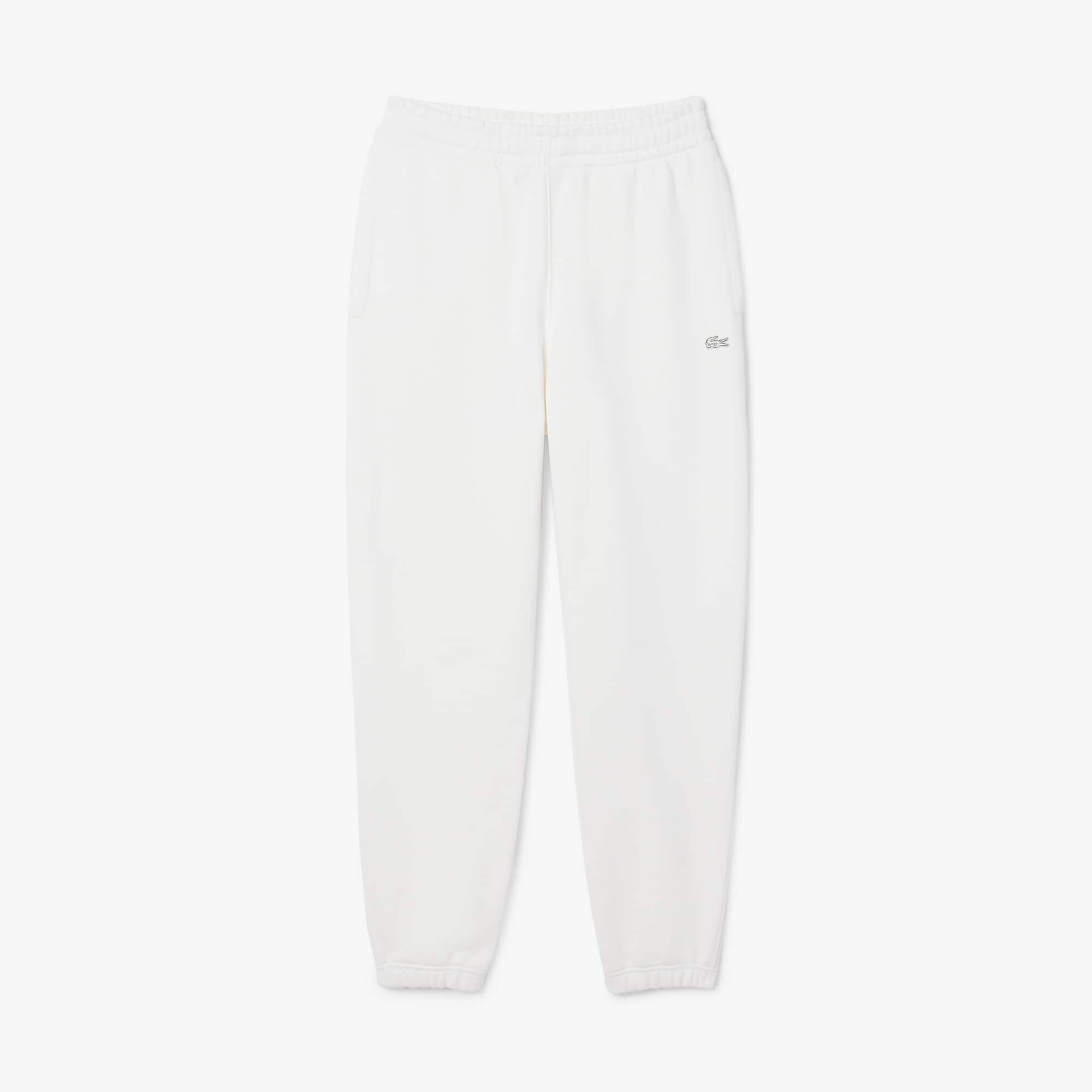 Unisex Fleece Sweatpants - White