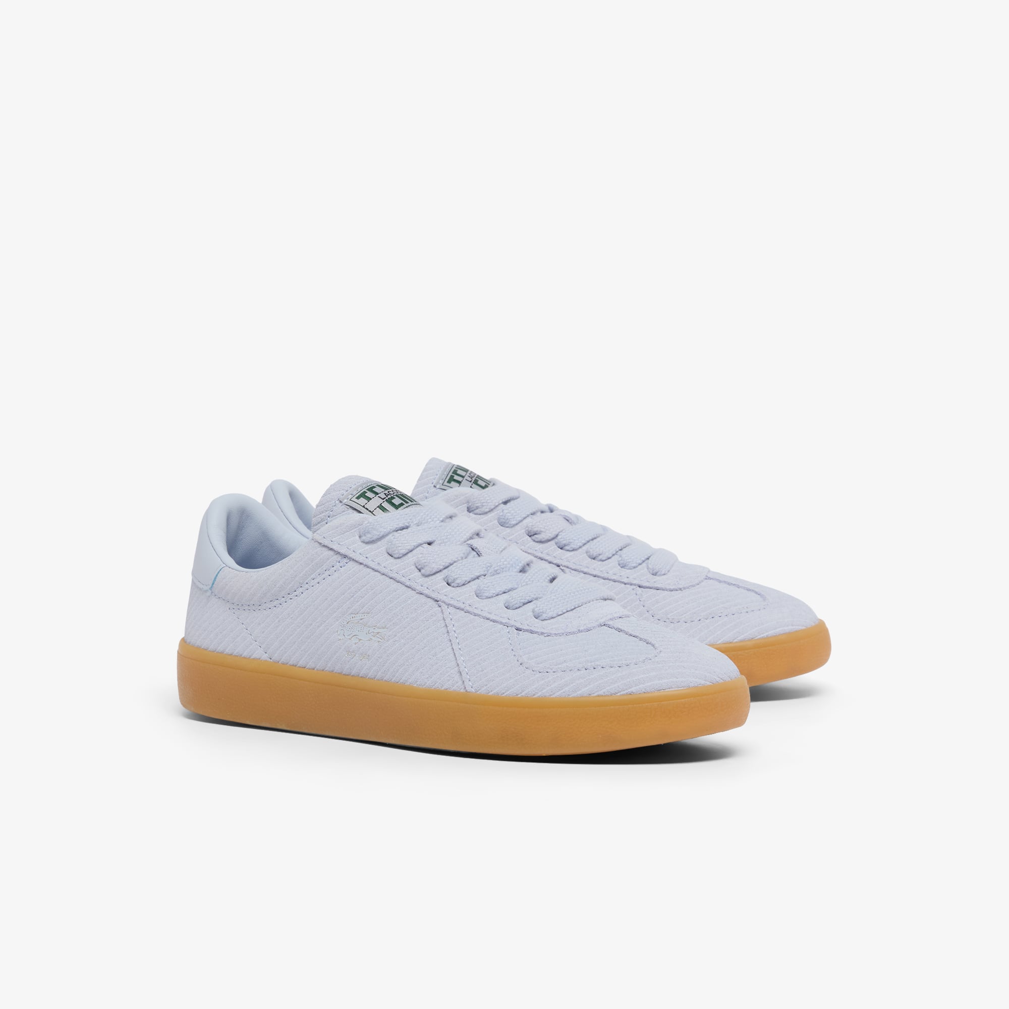 Women's Baseshot Pro Suede Sneakers - LT BLU/GUM